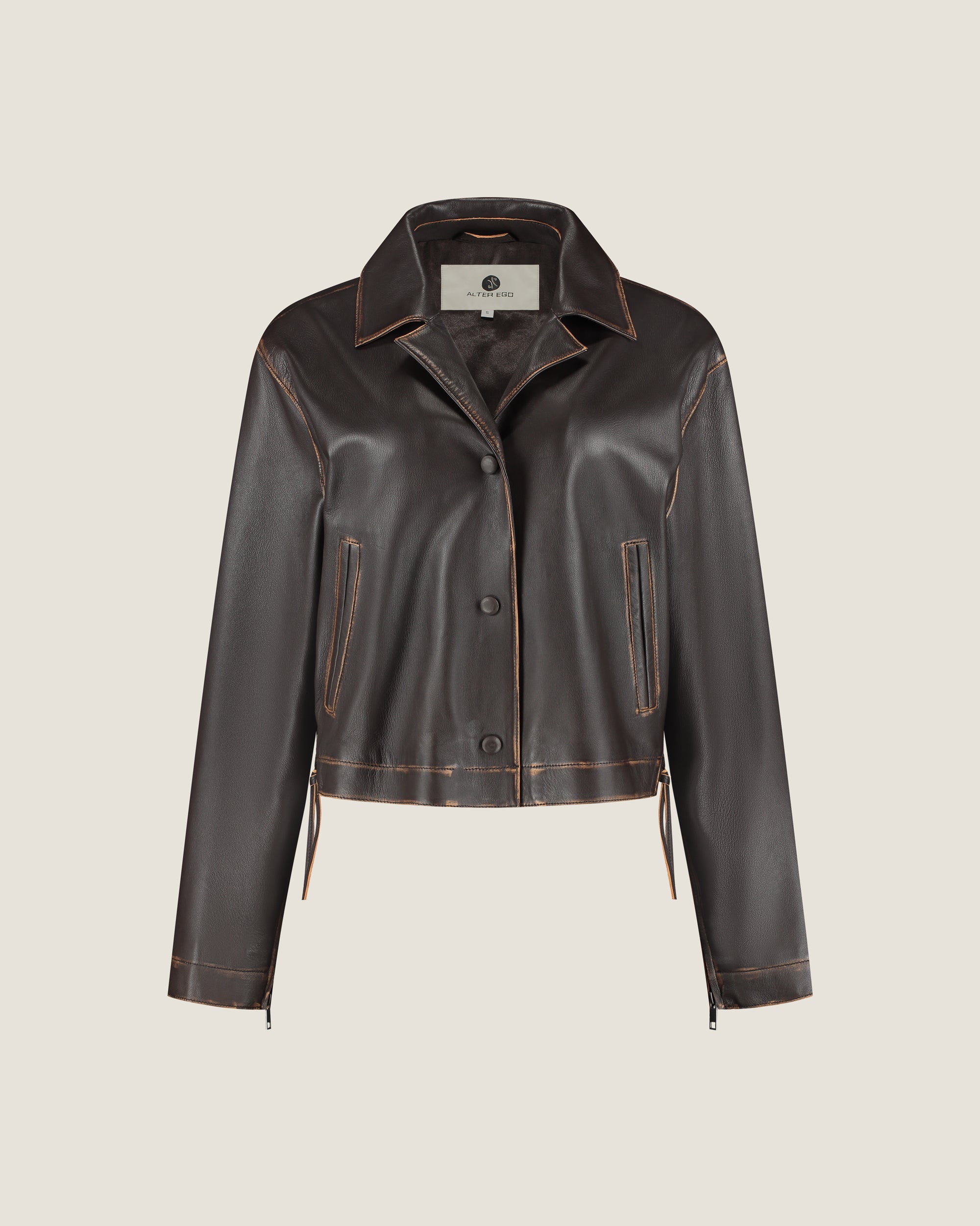 Fallon - Leather Jacket – Alter Ego official