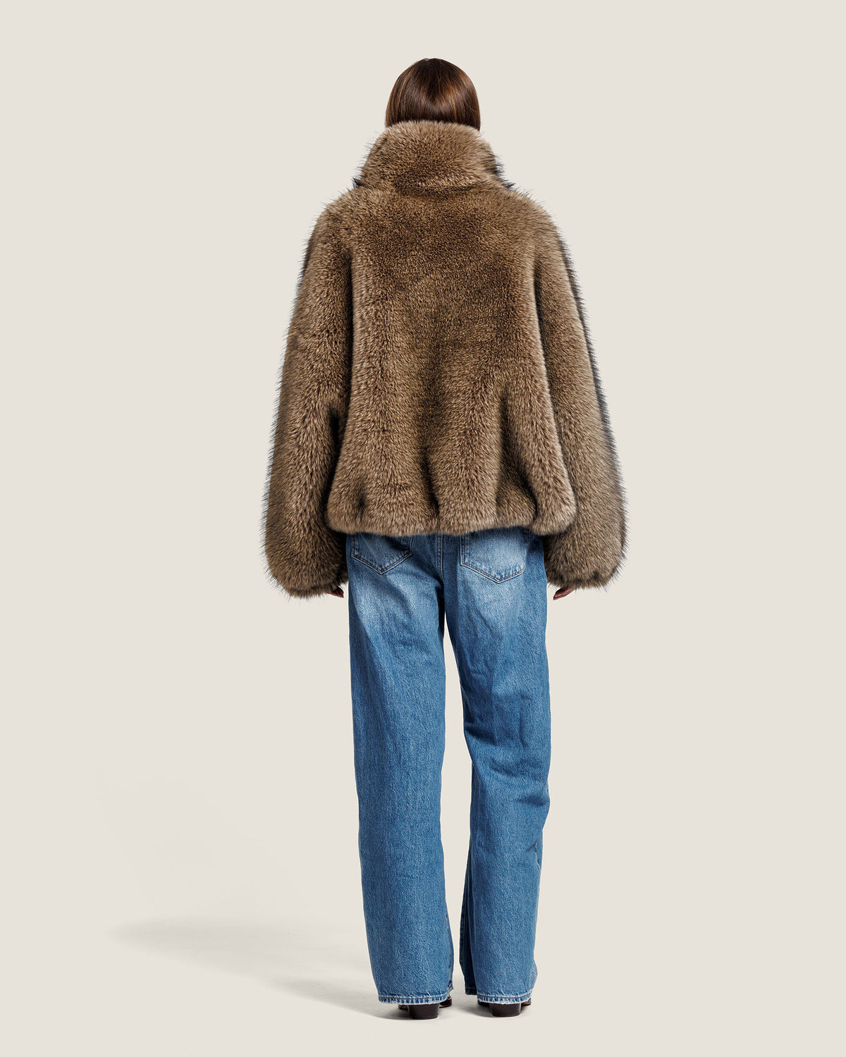 ALLY FAUX FUR JACKET