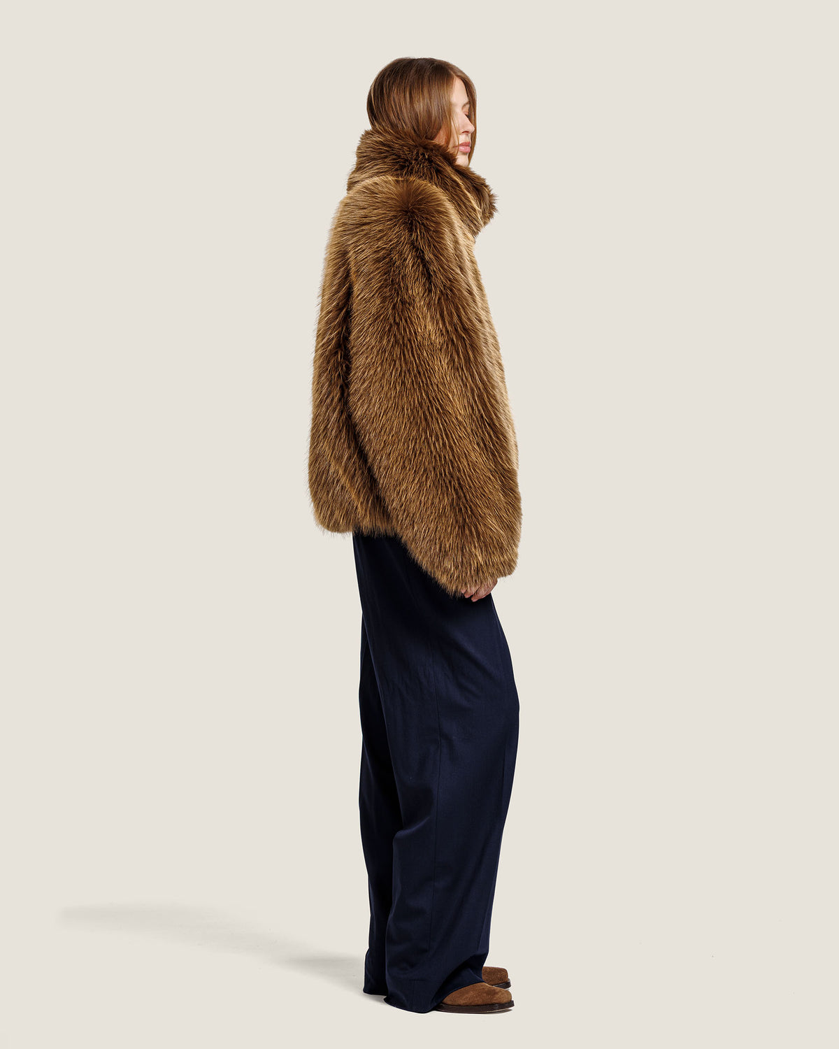 ALLY FAUX FUR JACKET