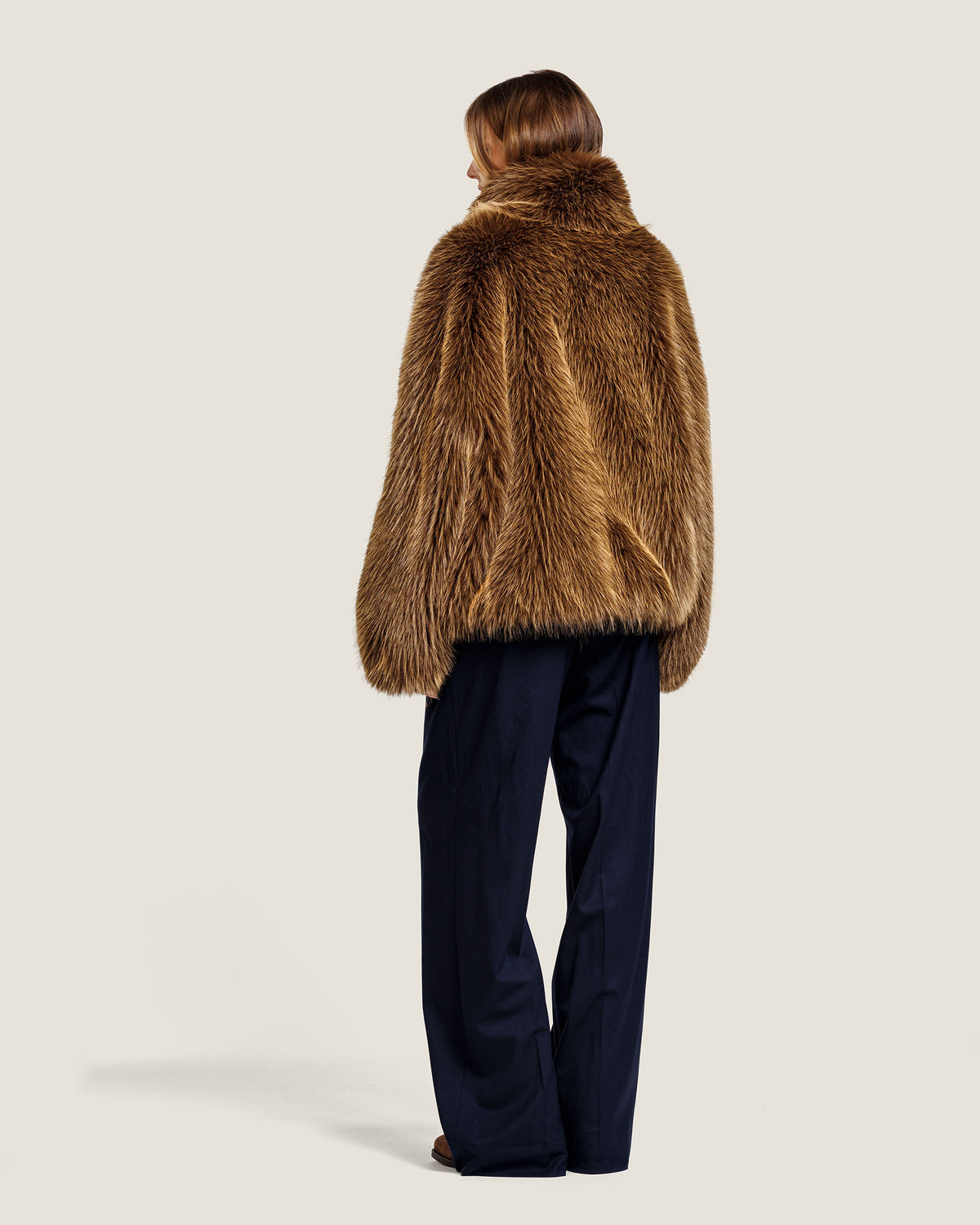 ALLY FAUX FUR JACKET