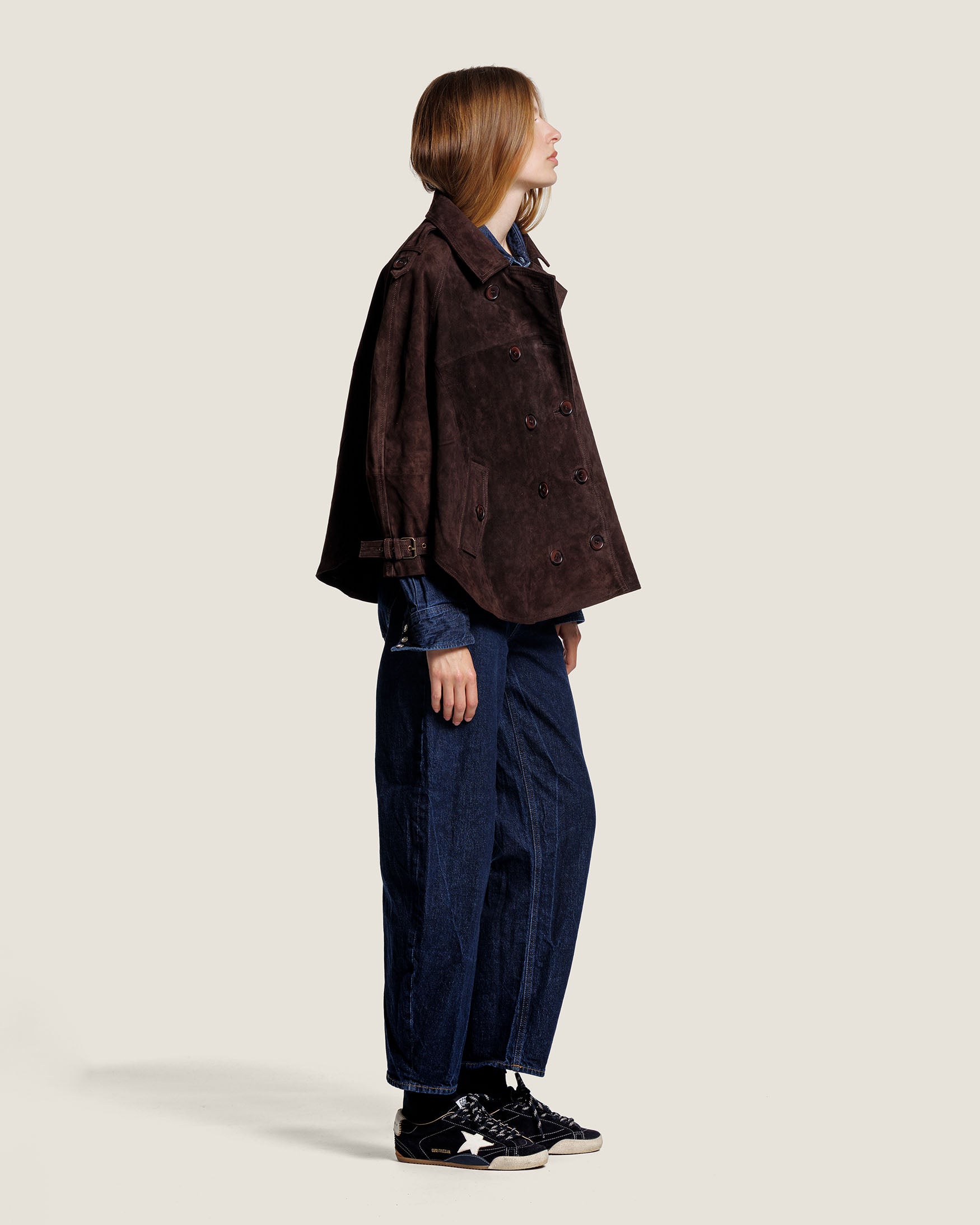 Bibi - Suede Blouse