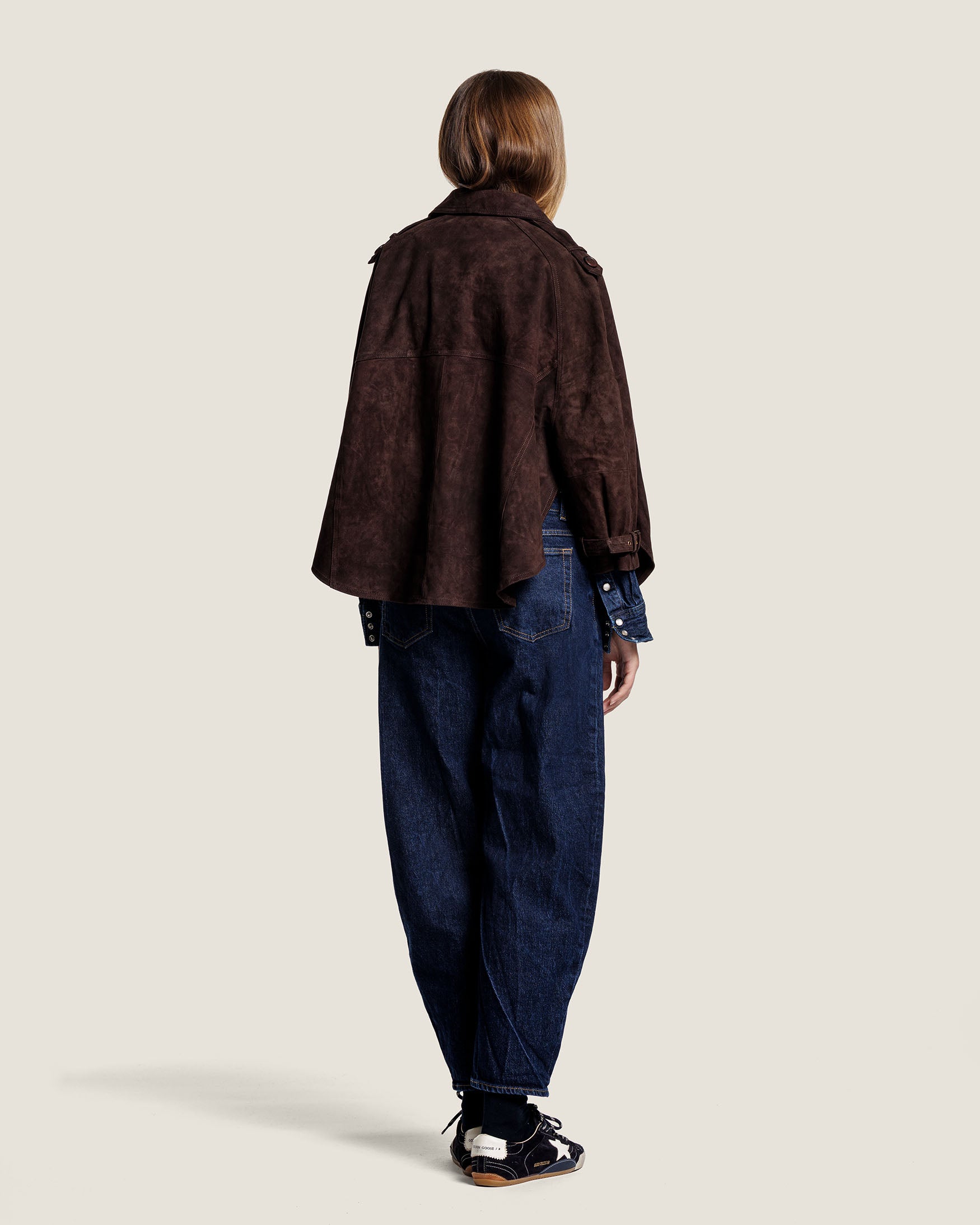 Bibi - Suede Blouse
