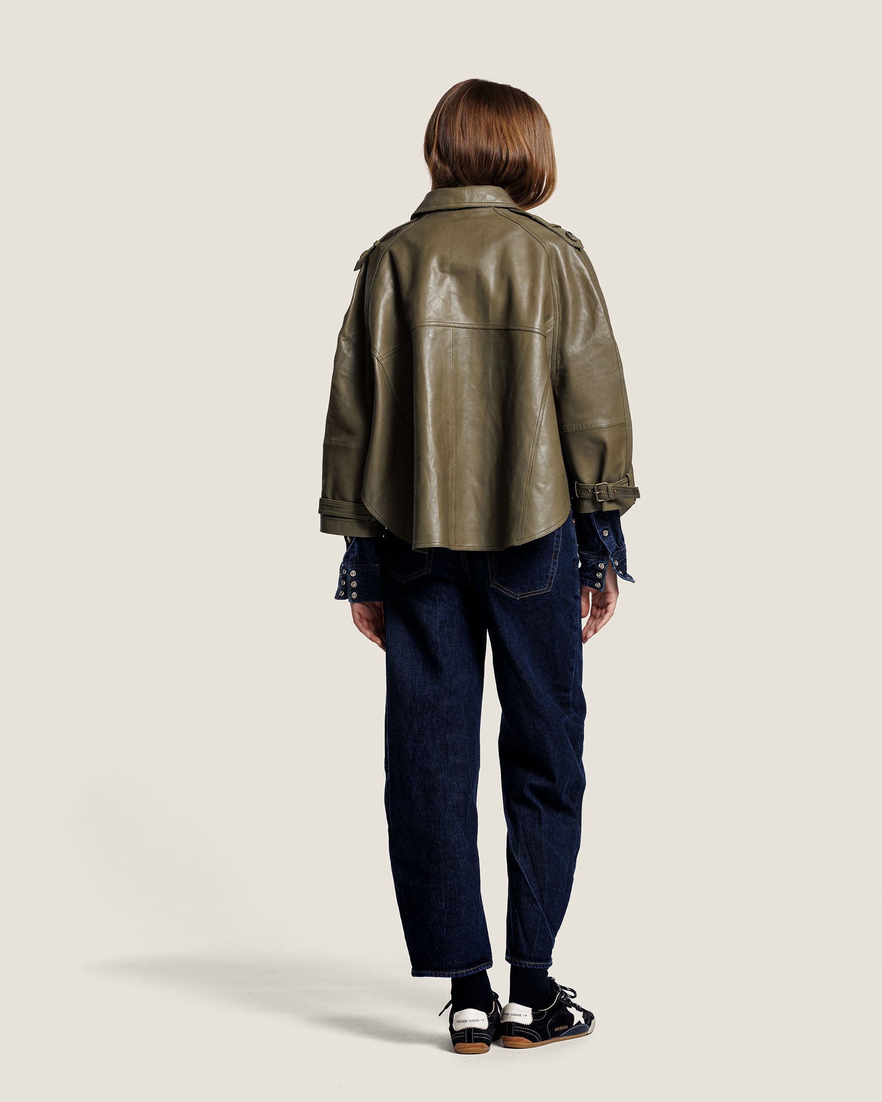 Bibi - Leather Blouse