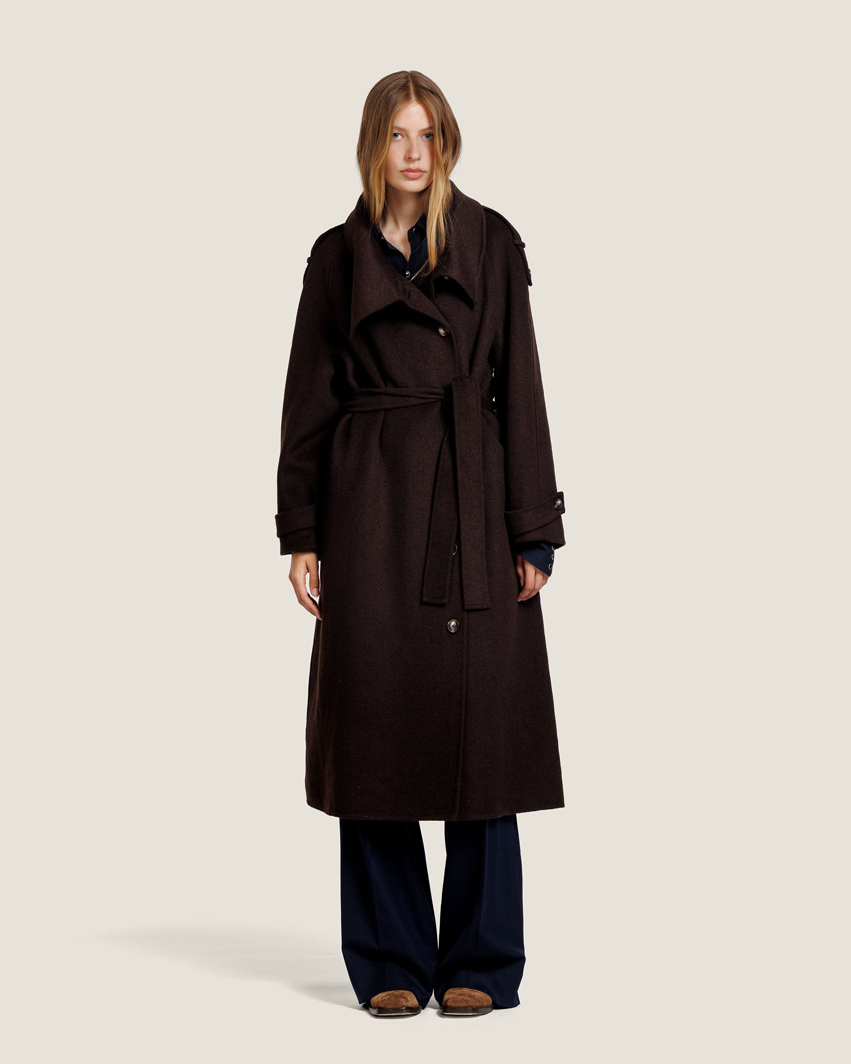 Cara - Wool Coat