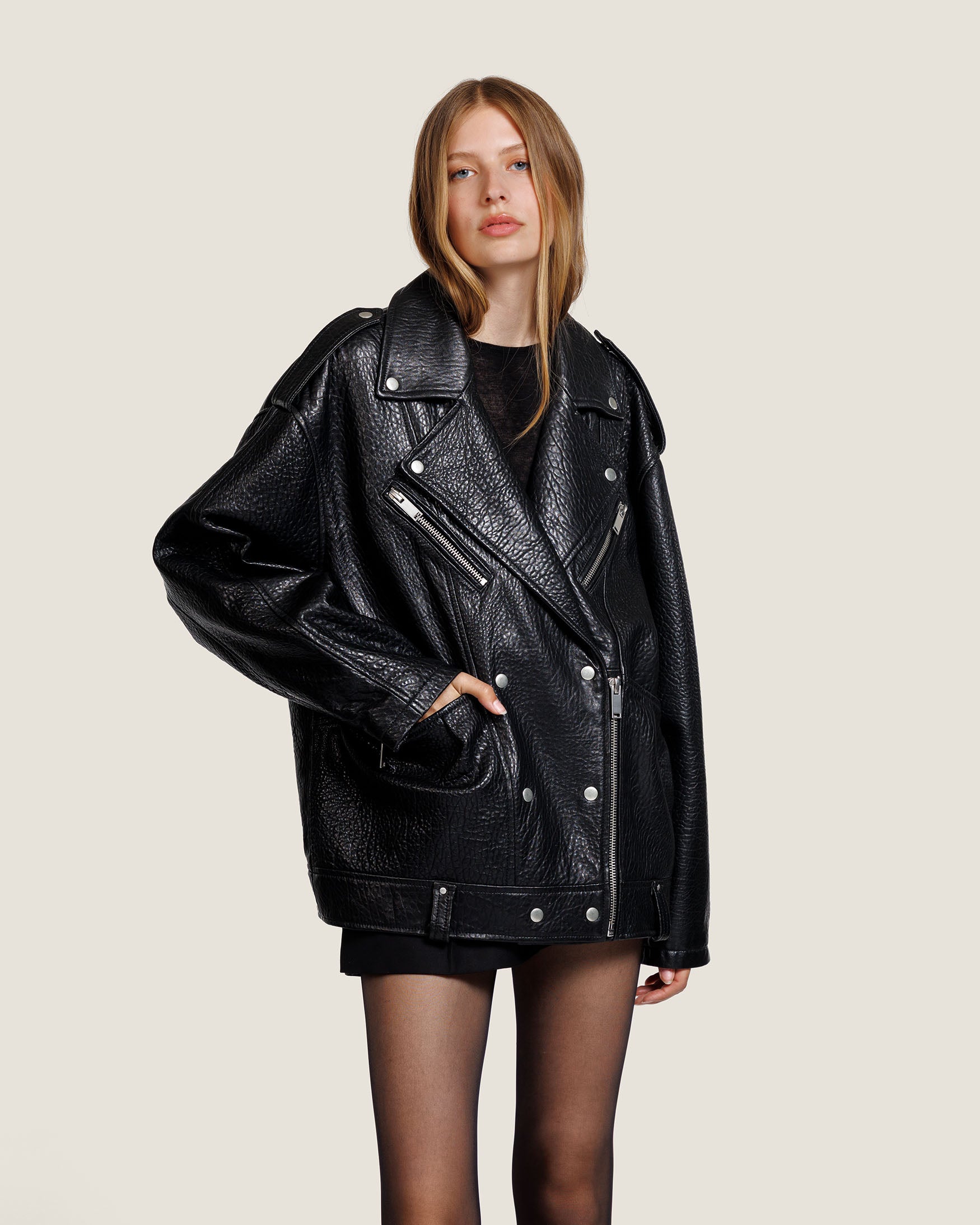 Carmel - Leather Jacket