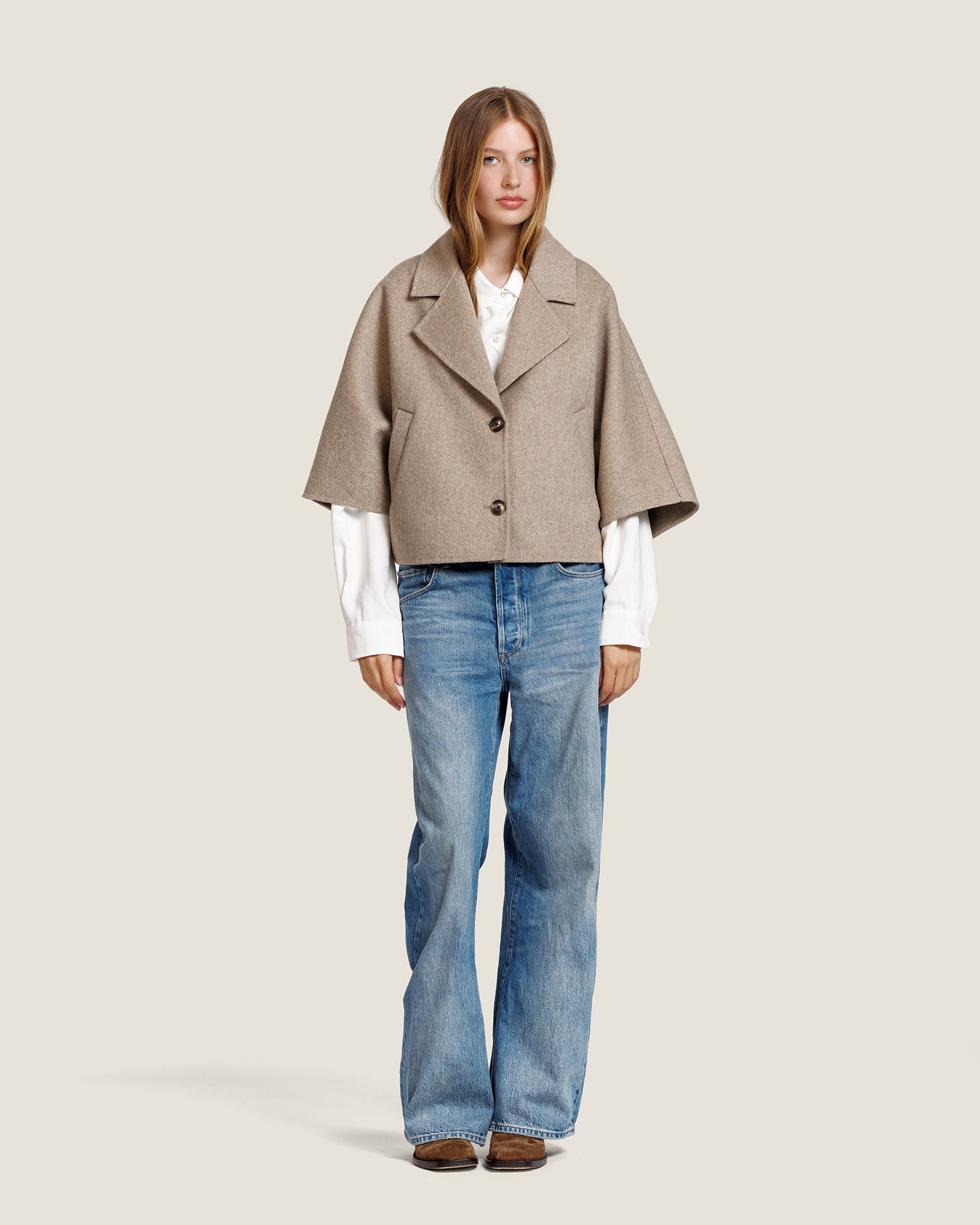 Celine - Wool Cape