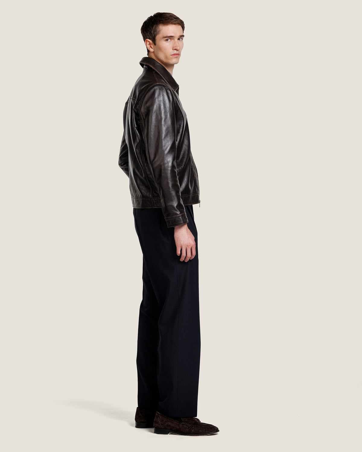 COLLIN LEATHER JACKET