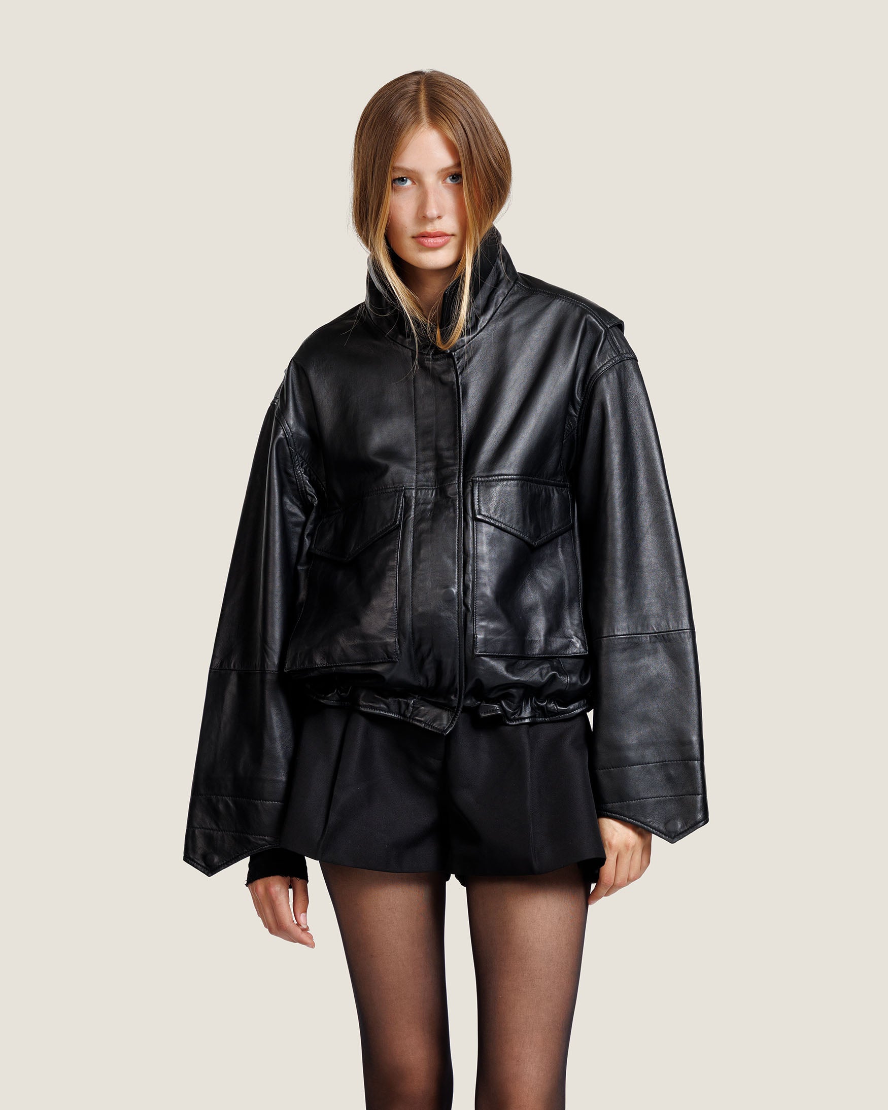 FAITH LEATHER JACKET