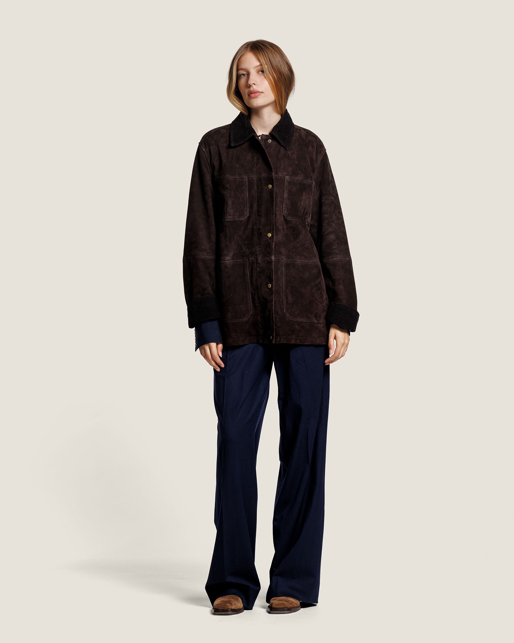 Gabby - Suede Jacket