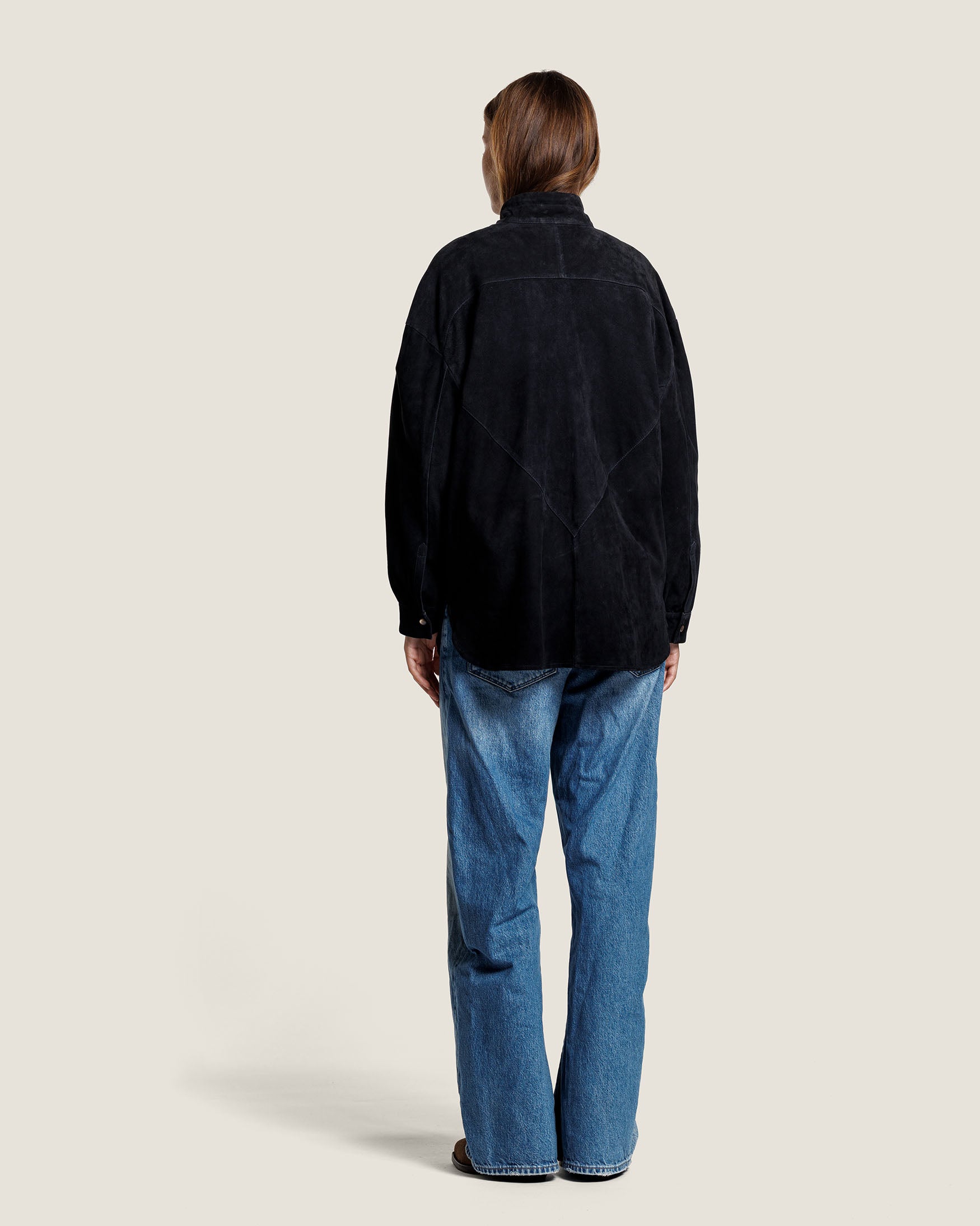 Haya - Suede Blouse