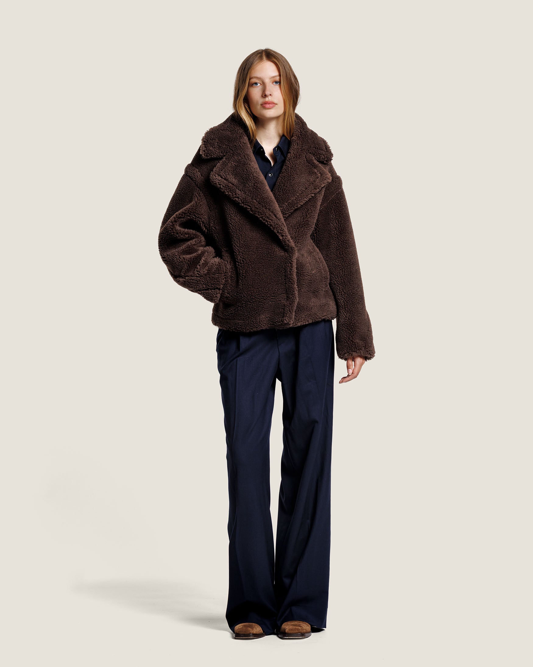 Judy - Teddy Wool Jacket