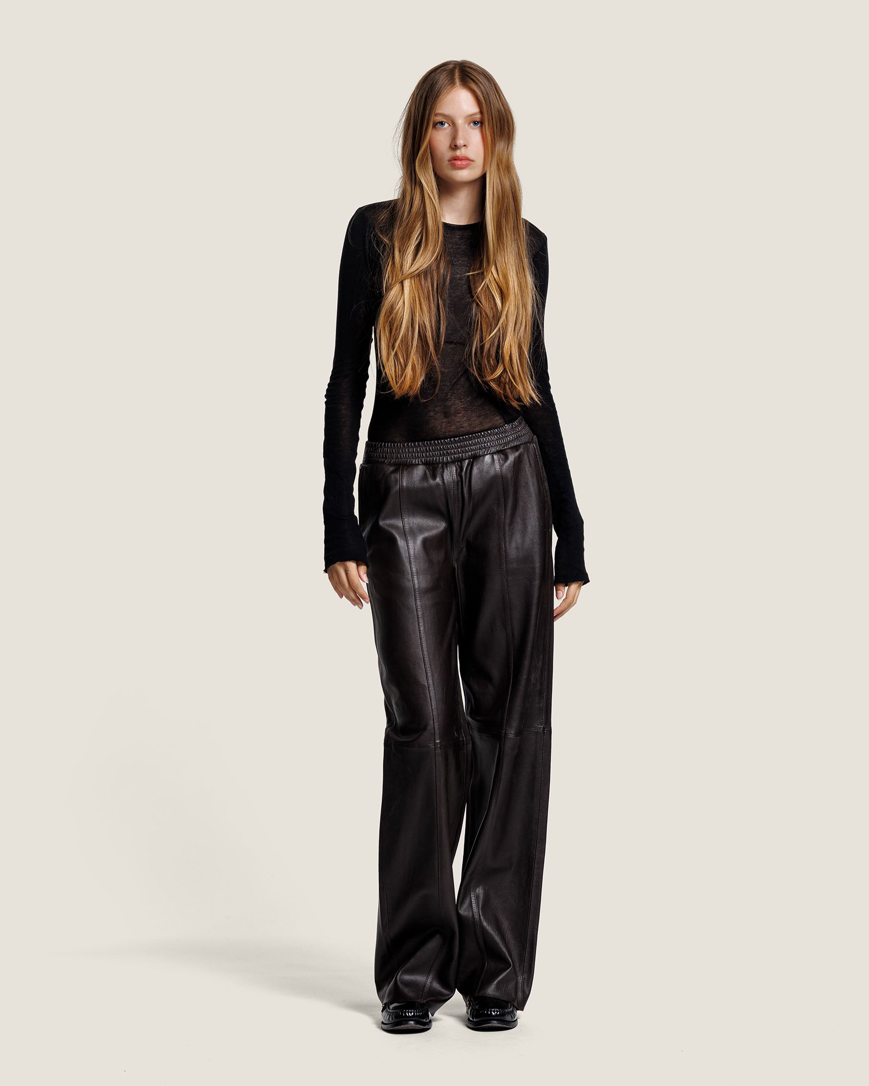 Lucca - Leather Trousers