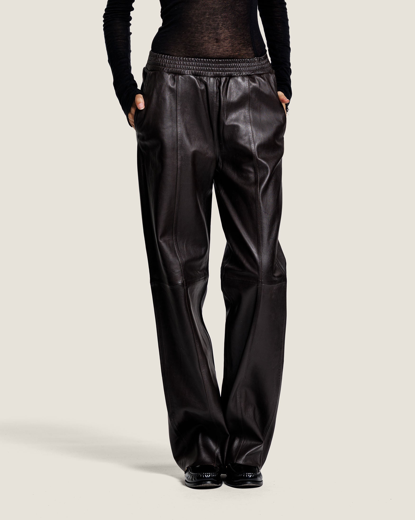 Lucca - Leather Trousers