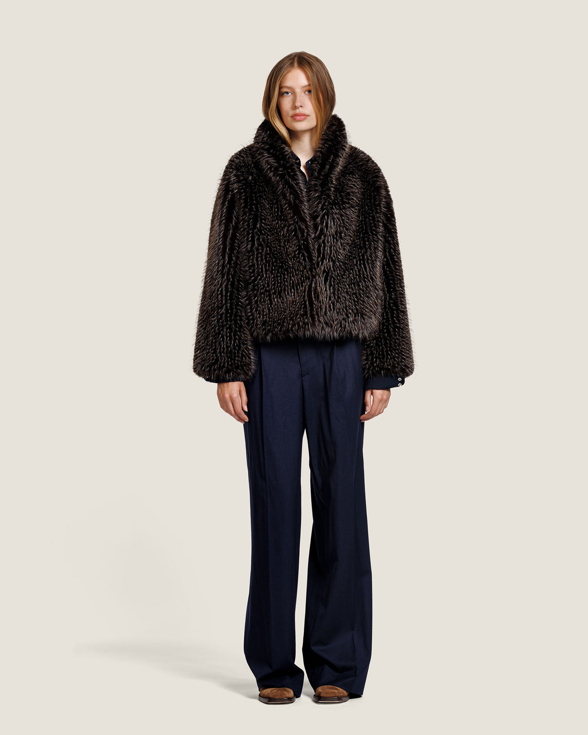 LUNA FAUX FUR JACKET