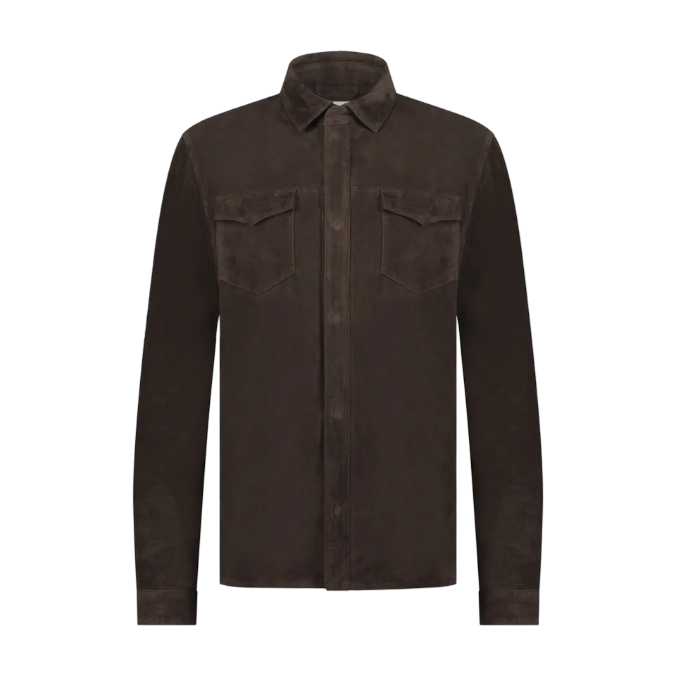 Robert - Suede overshirt