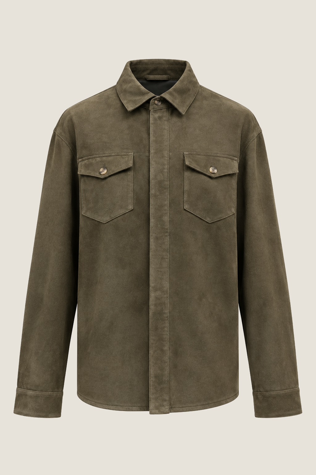 ROCCO SUEDE OVERSHIRT