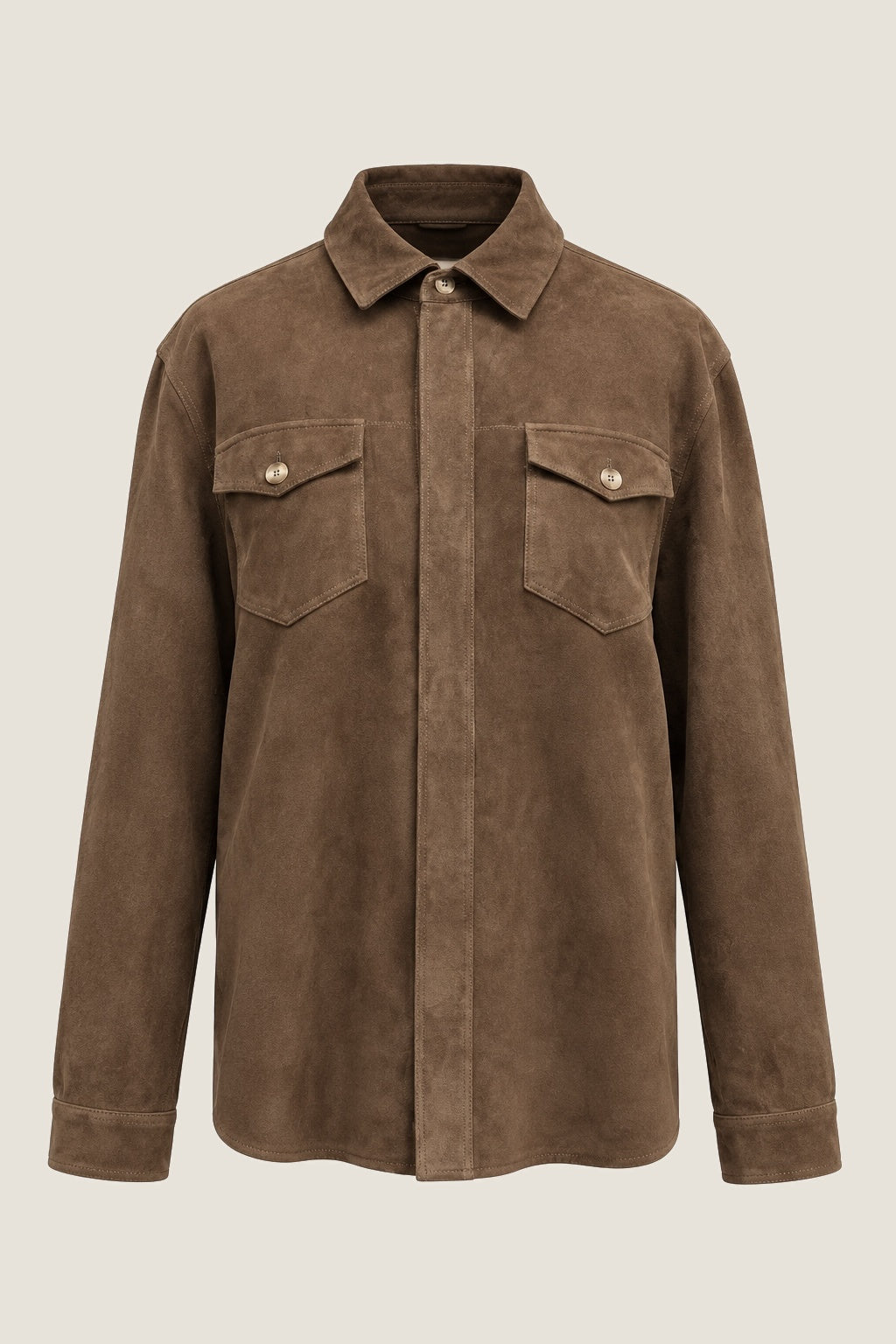 ROCCO SUEDE OVERSHIRT