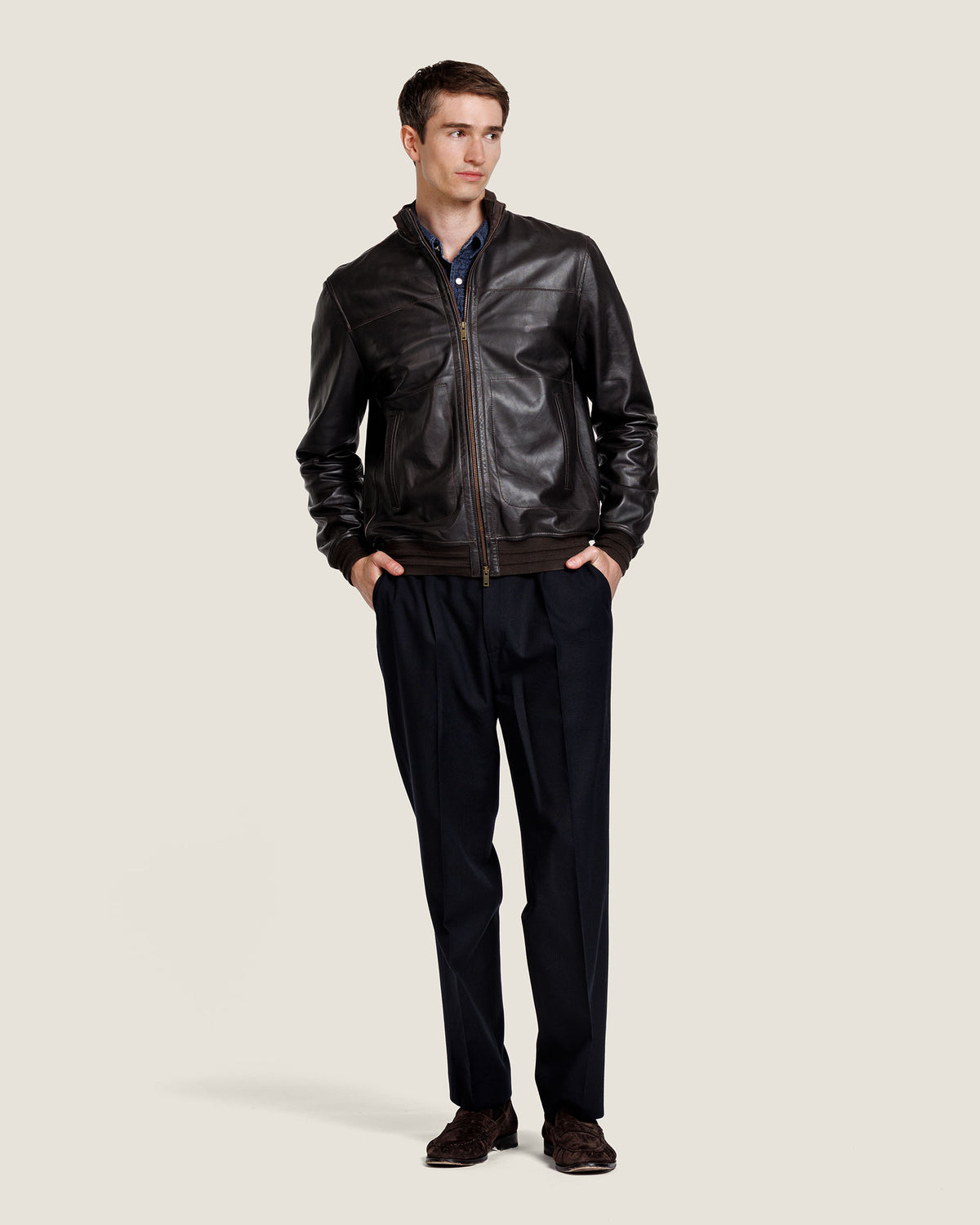 MILES LEATHER JACKET