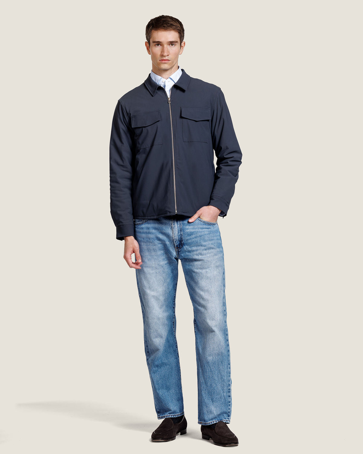 ROBERT JERSEY OVERSHIRT
