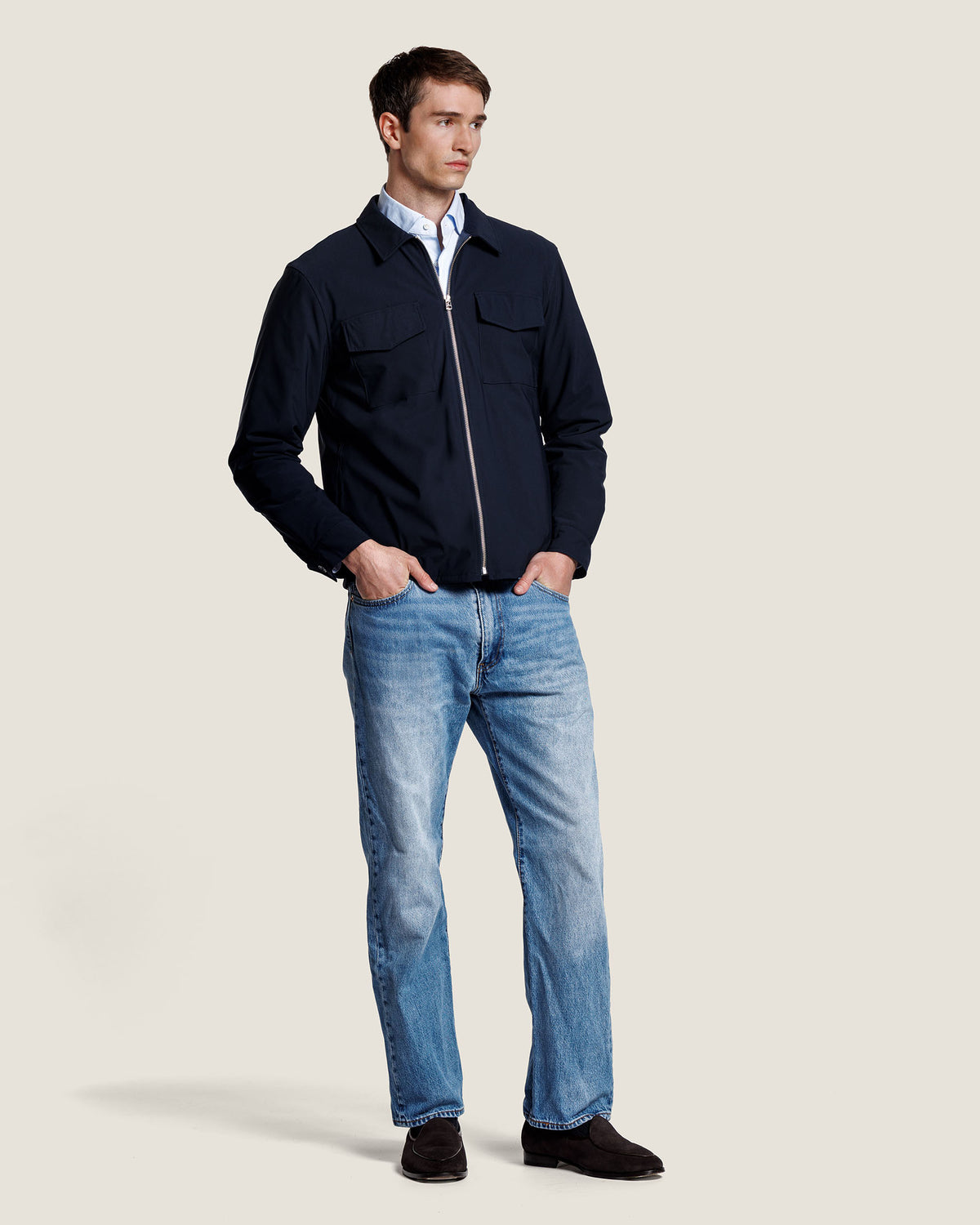 ROBERT JERSEY OVERSHIRT