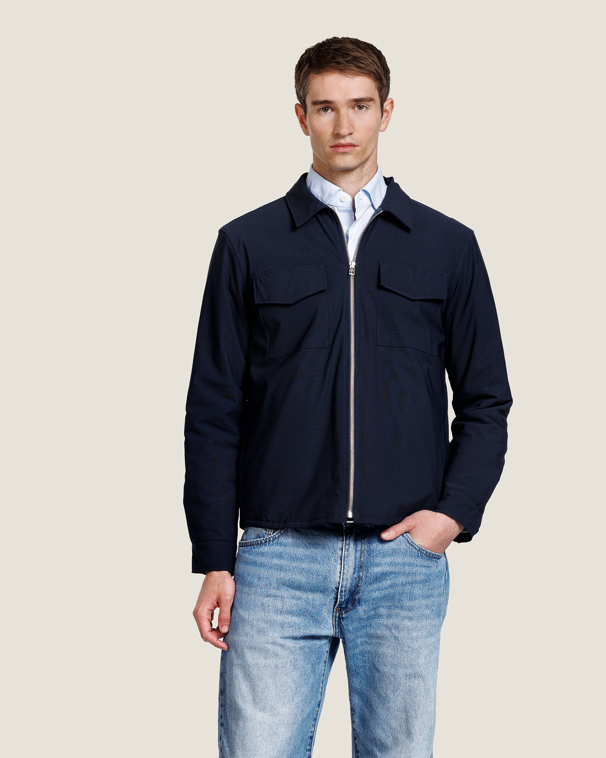 ROBERT JERSEY OVERSHIRT