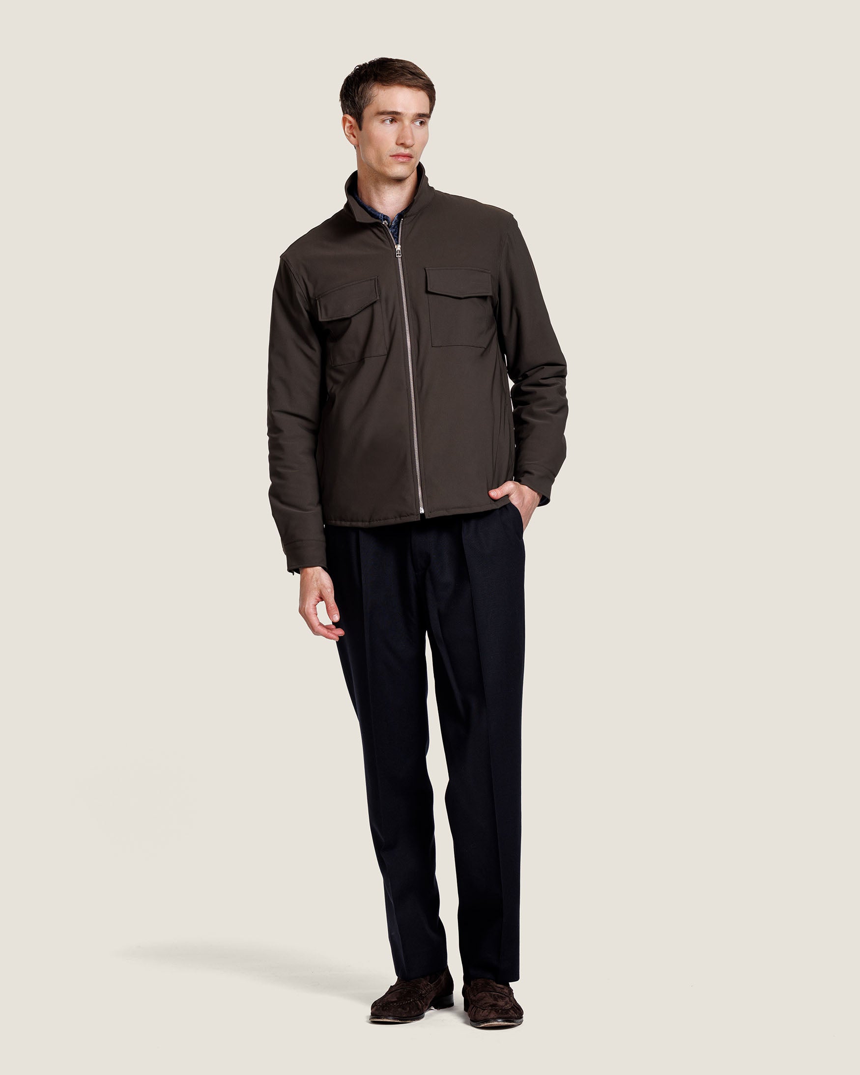 ROBERT JERSEY OVERSHIRT