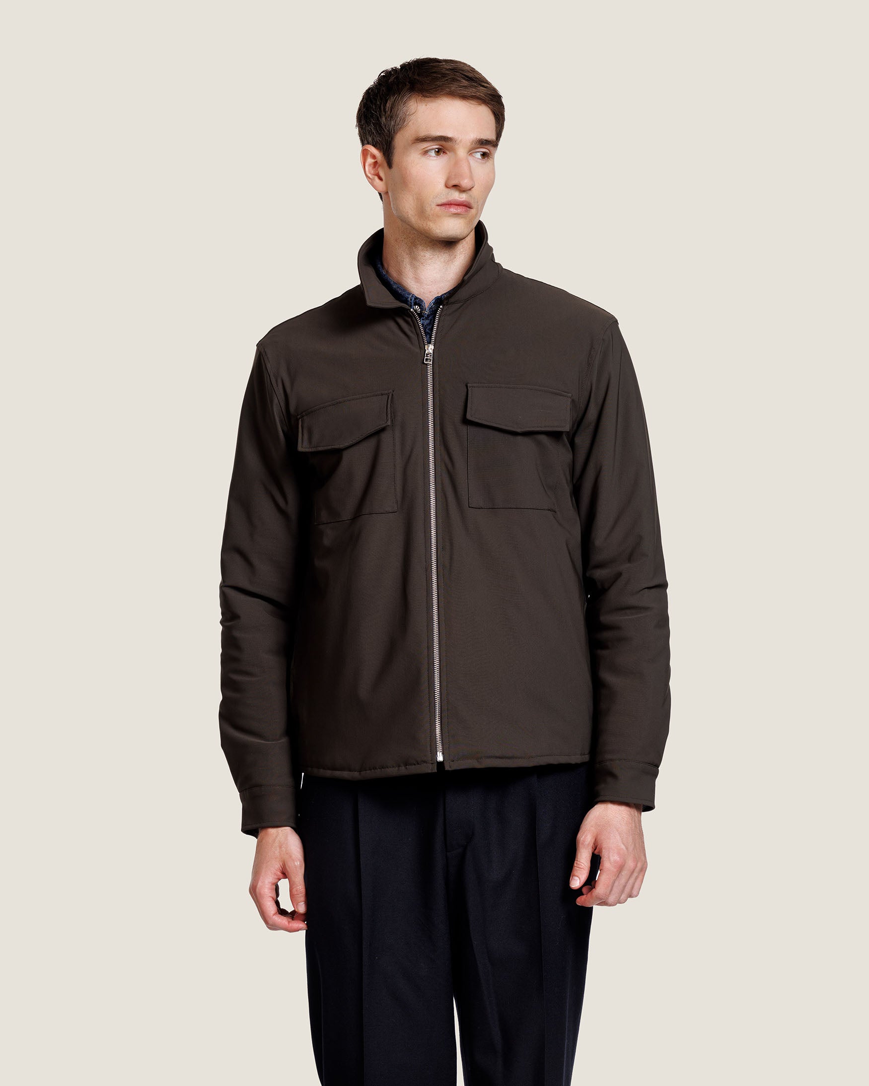 ROBERT JERSEY OVERSHIRT