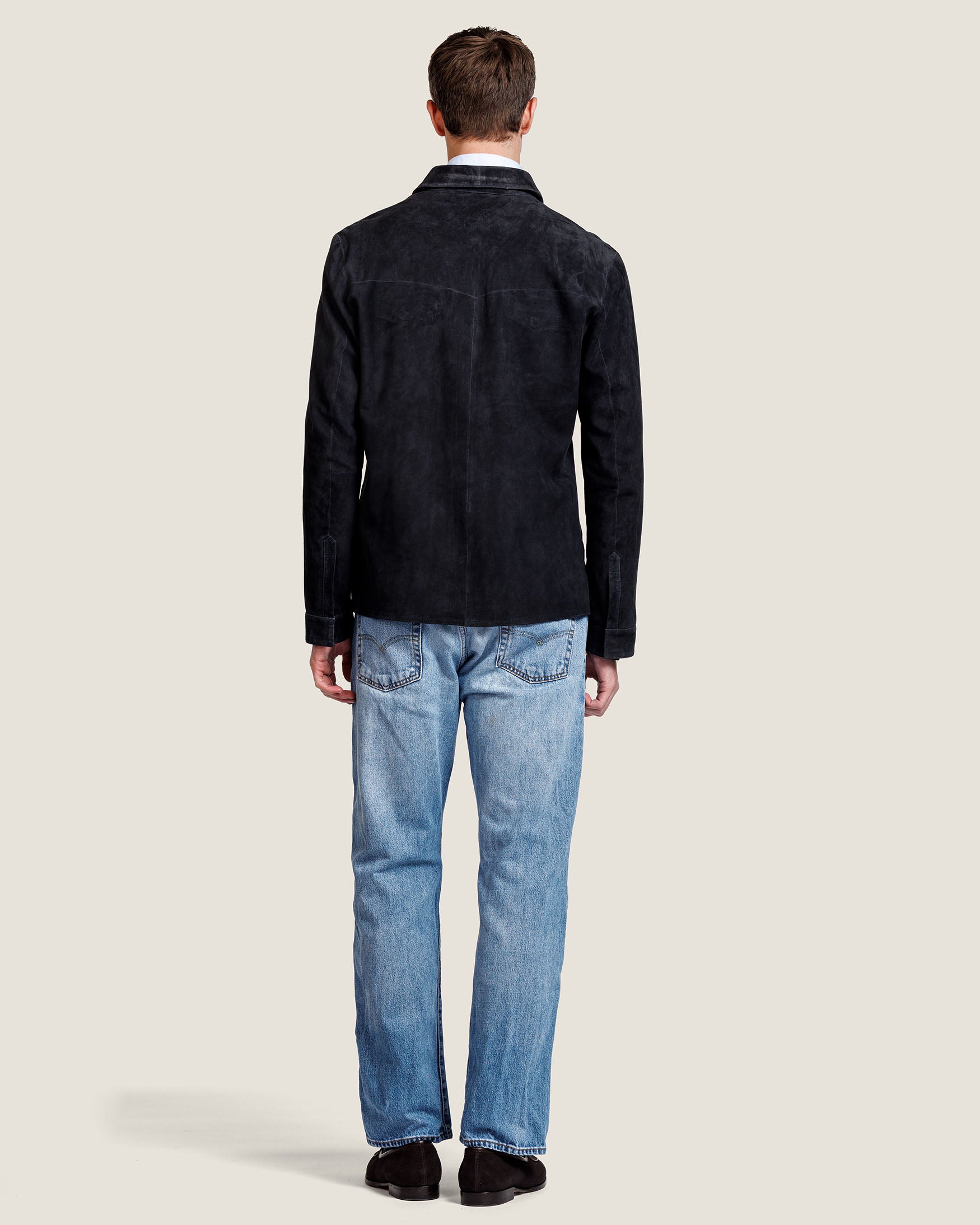 ROCCO SUEDE OVERSHIRT