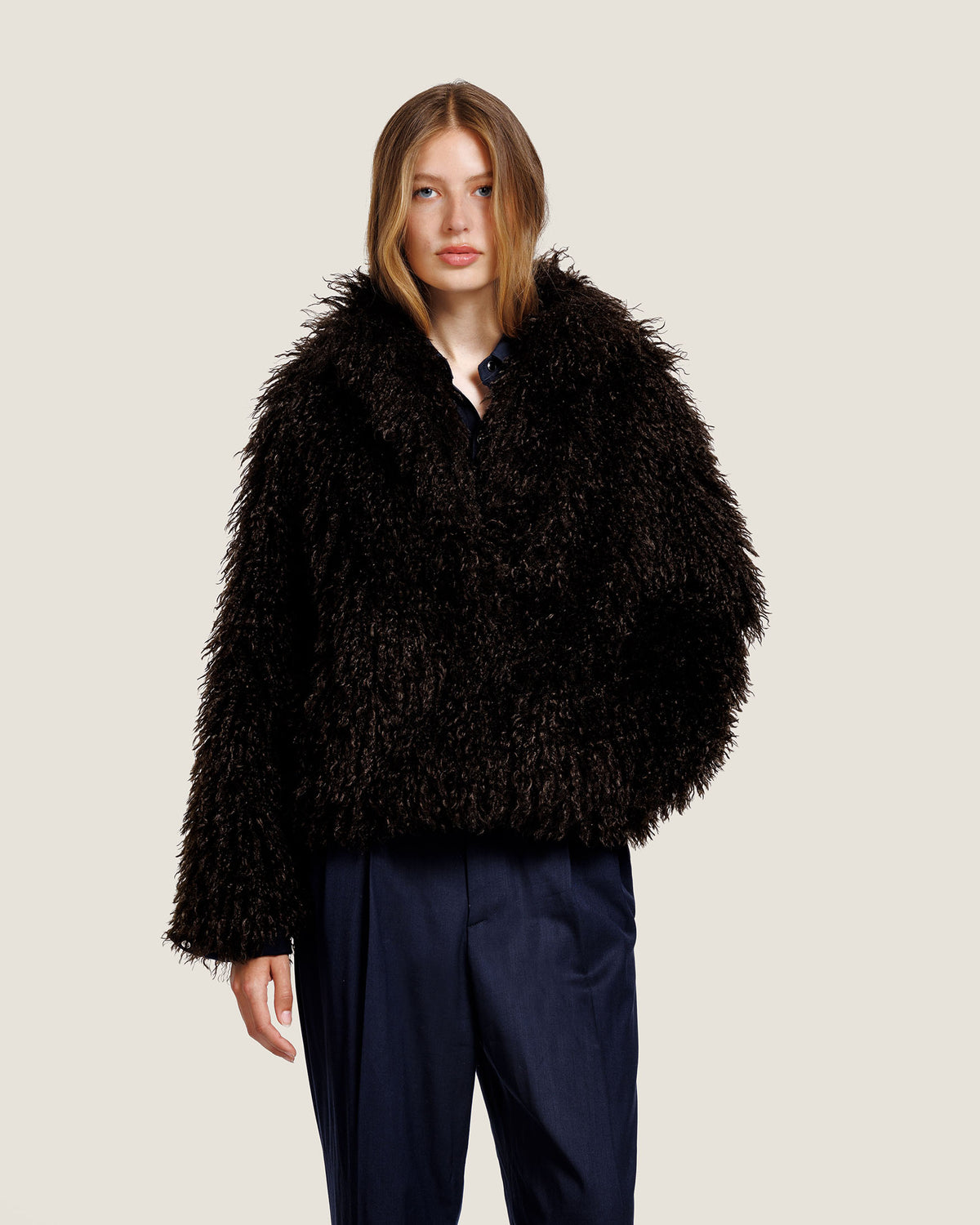 SINA FAUX FUR JACKET