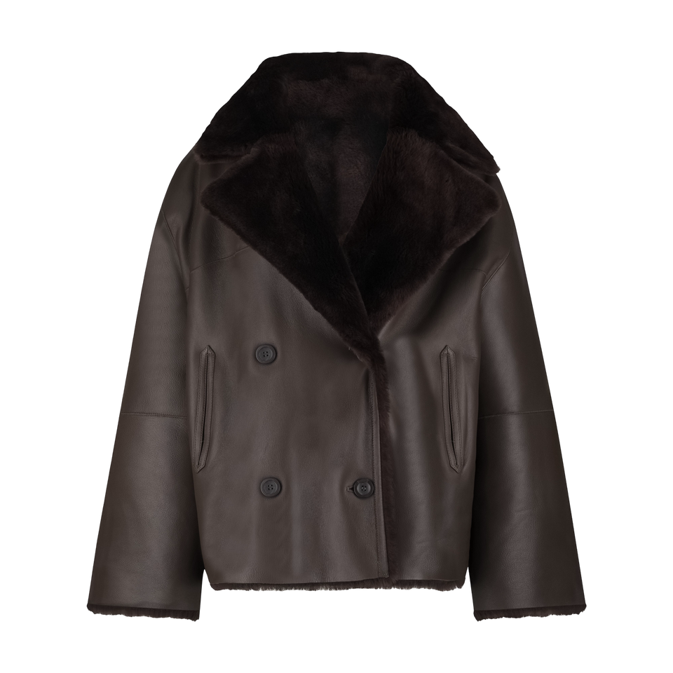 Lammy coat brown