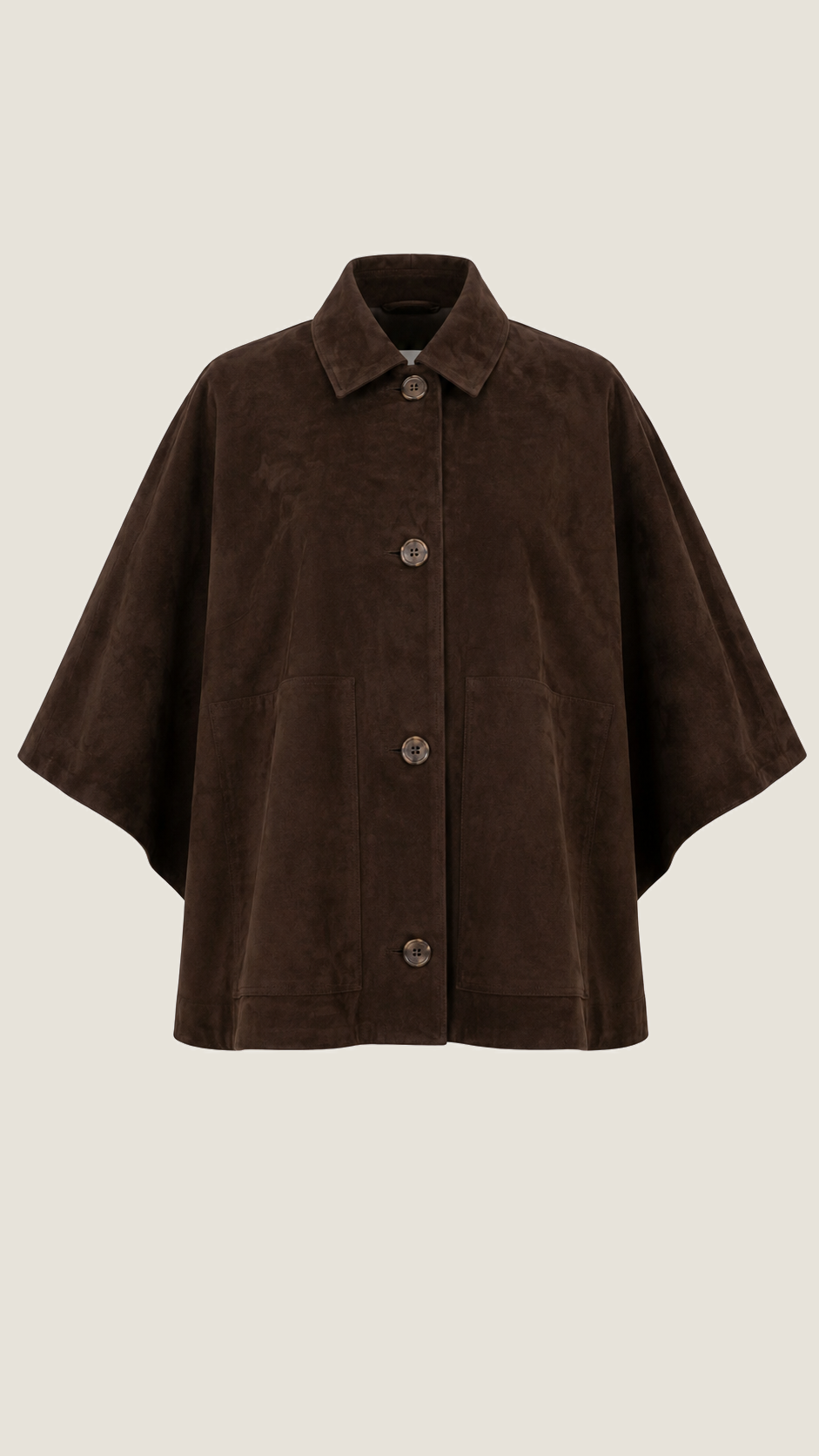 LENA SUEDE CAPE