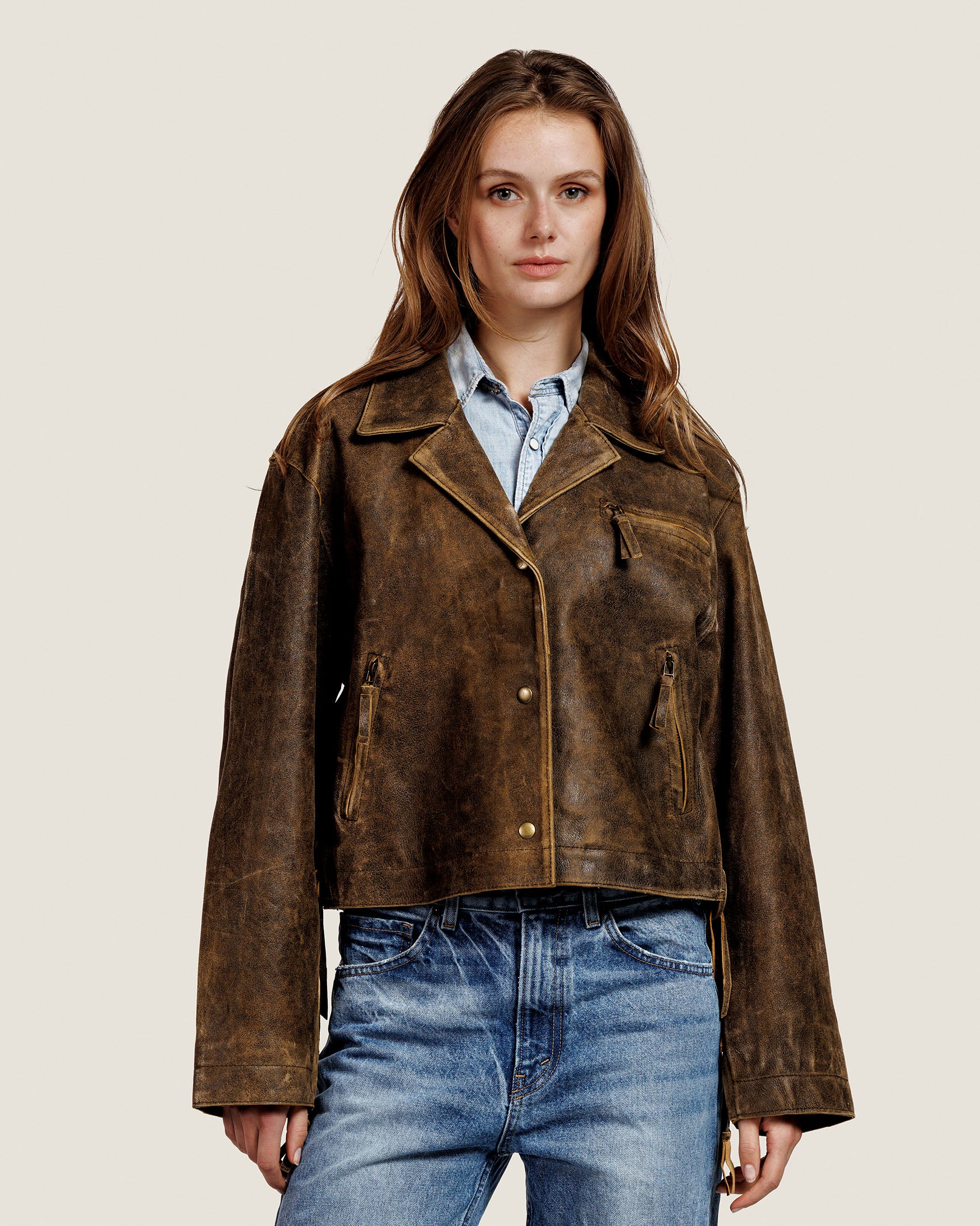 Fallon - Leather jacket