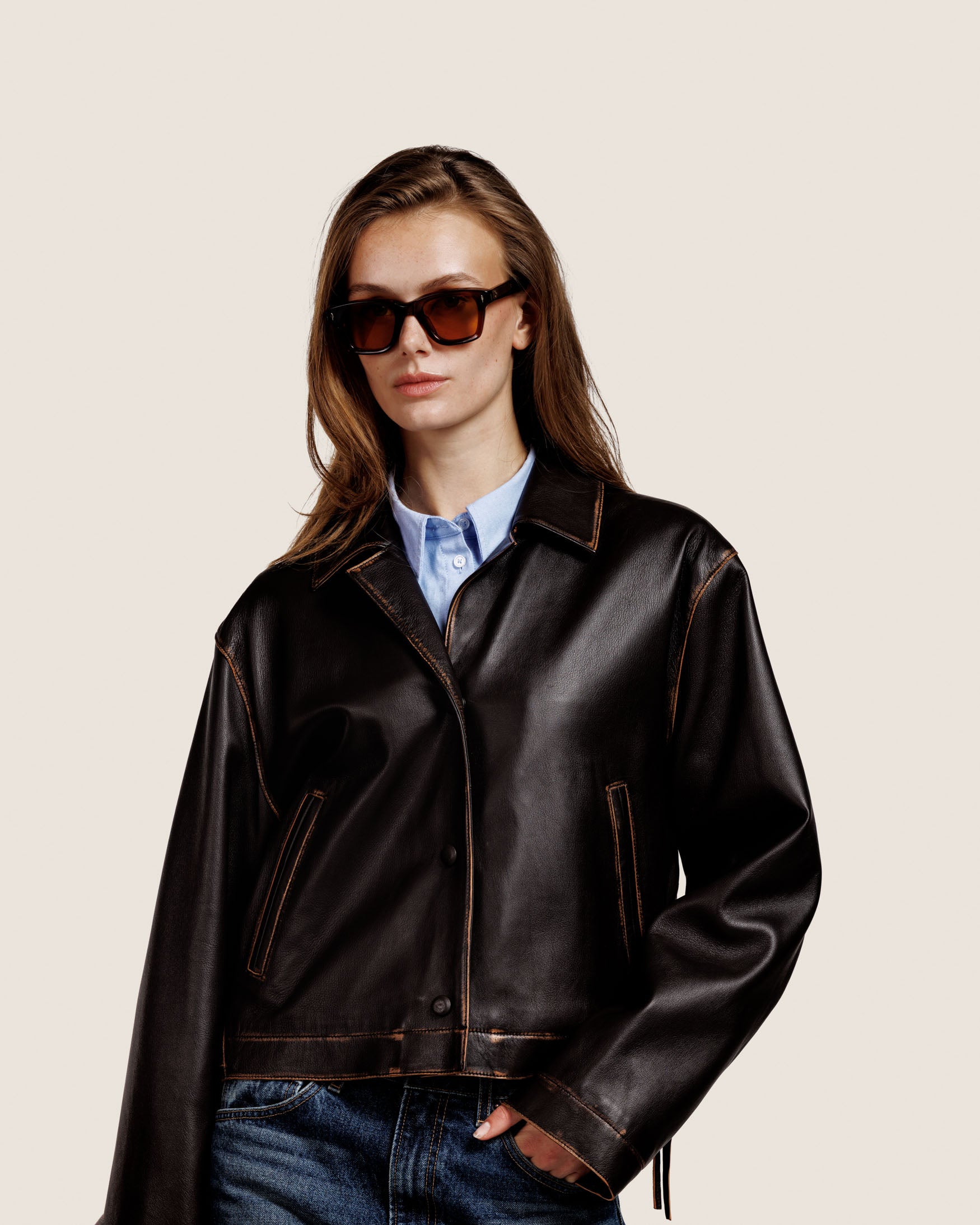 Fallon - Leather Jacket