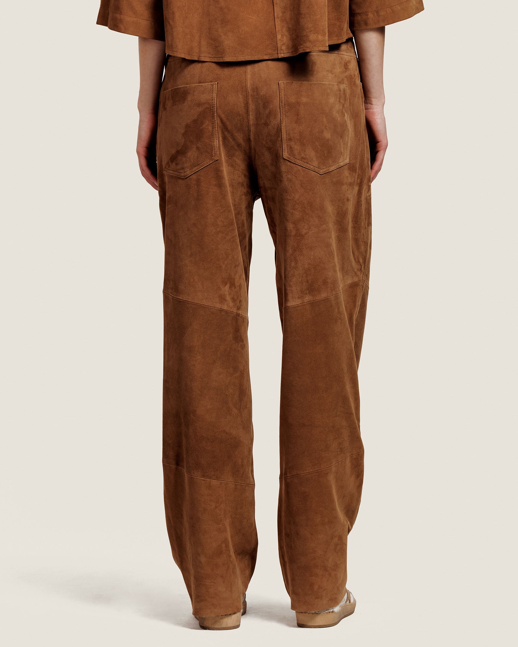 Flo - Suede Trousers