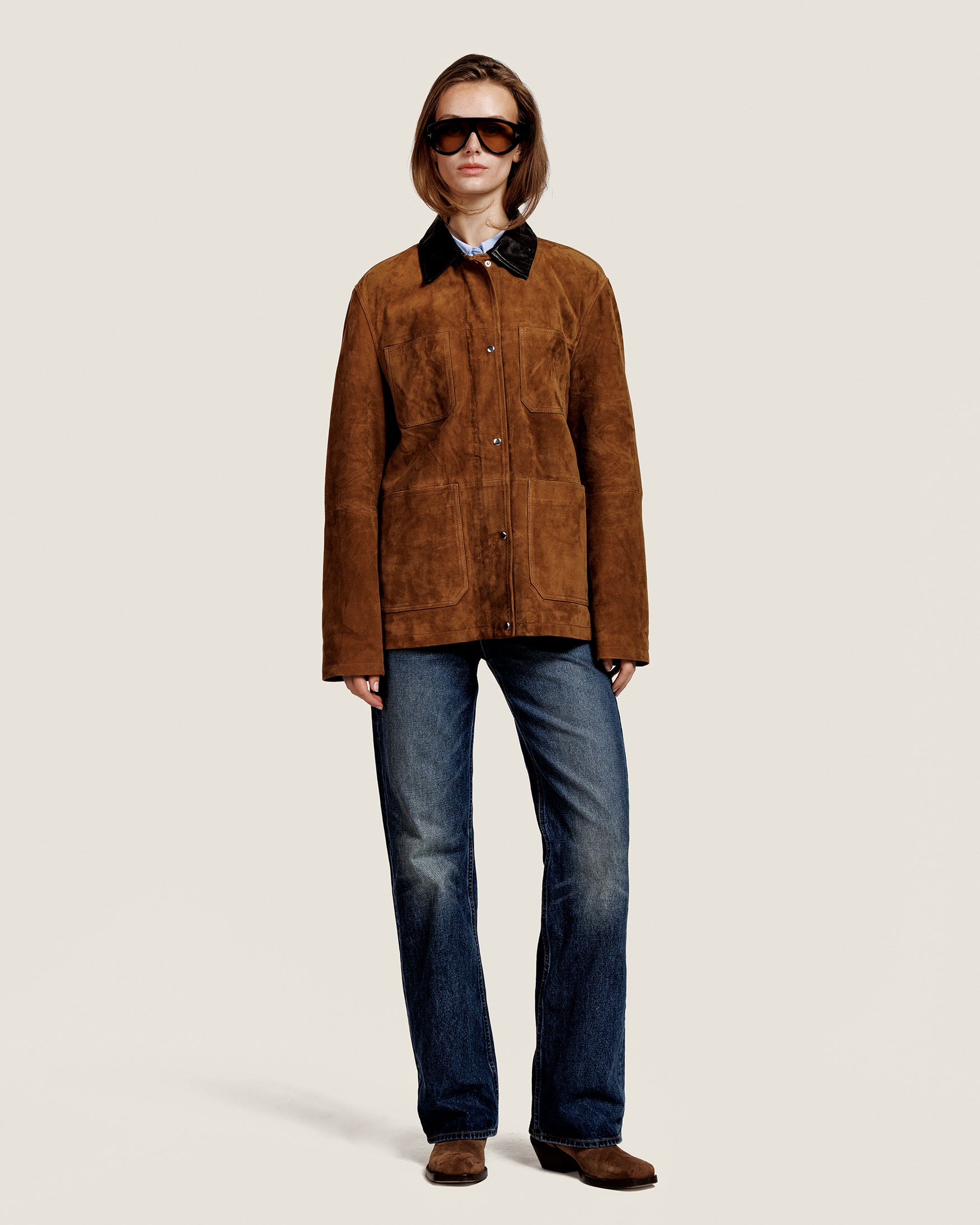 Gabby - Suede Jacket