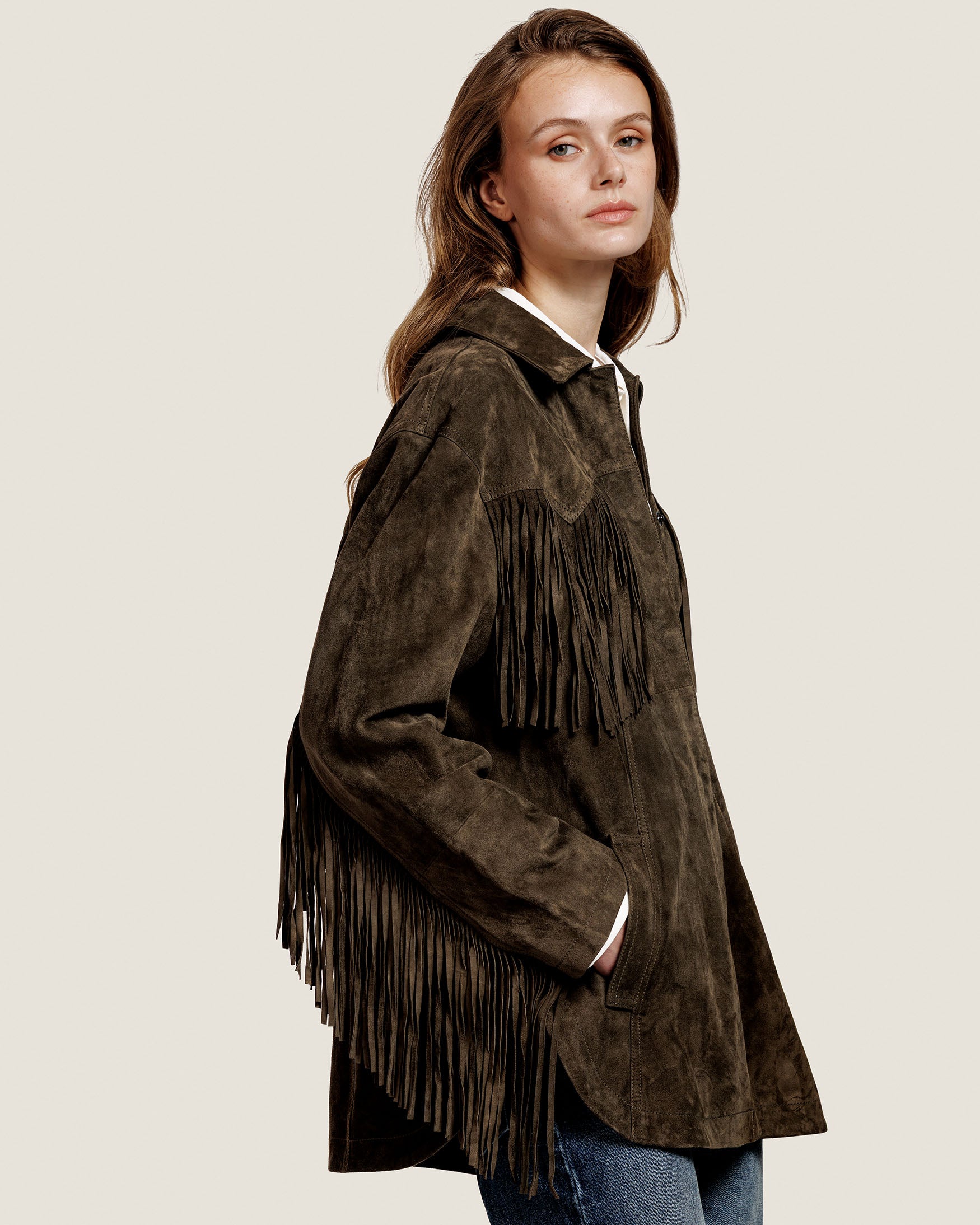 Ginny - Suede Jacket