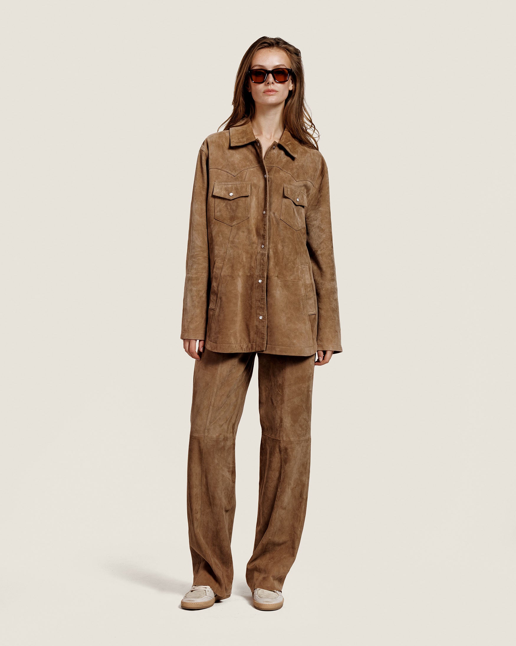 Georgia - Suede Overshirt