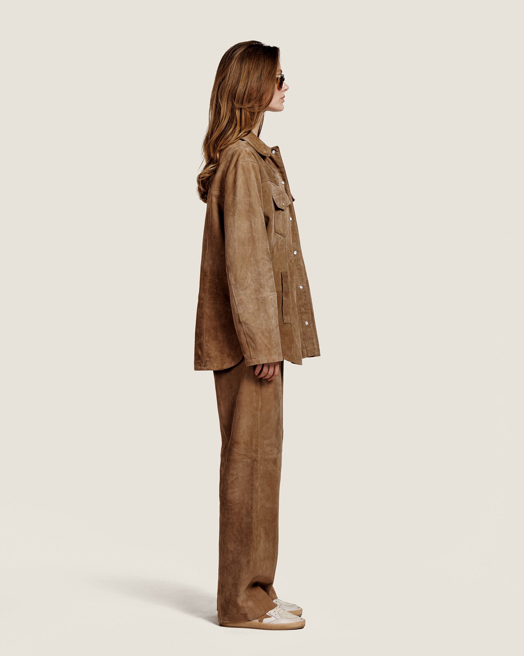 Georgia - Suede Overshirt