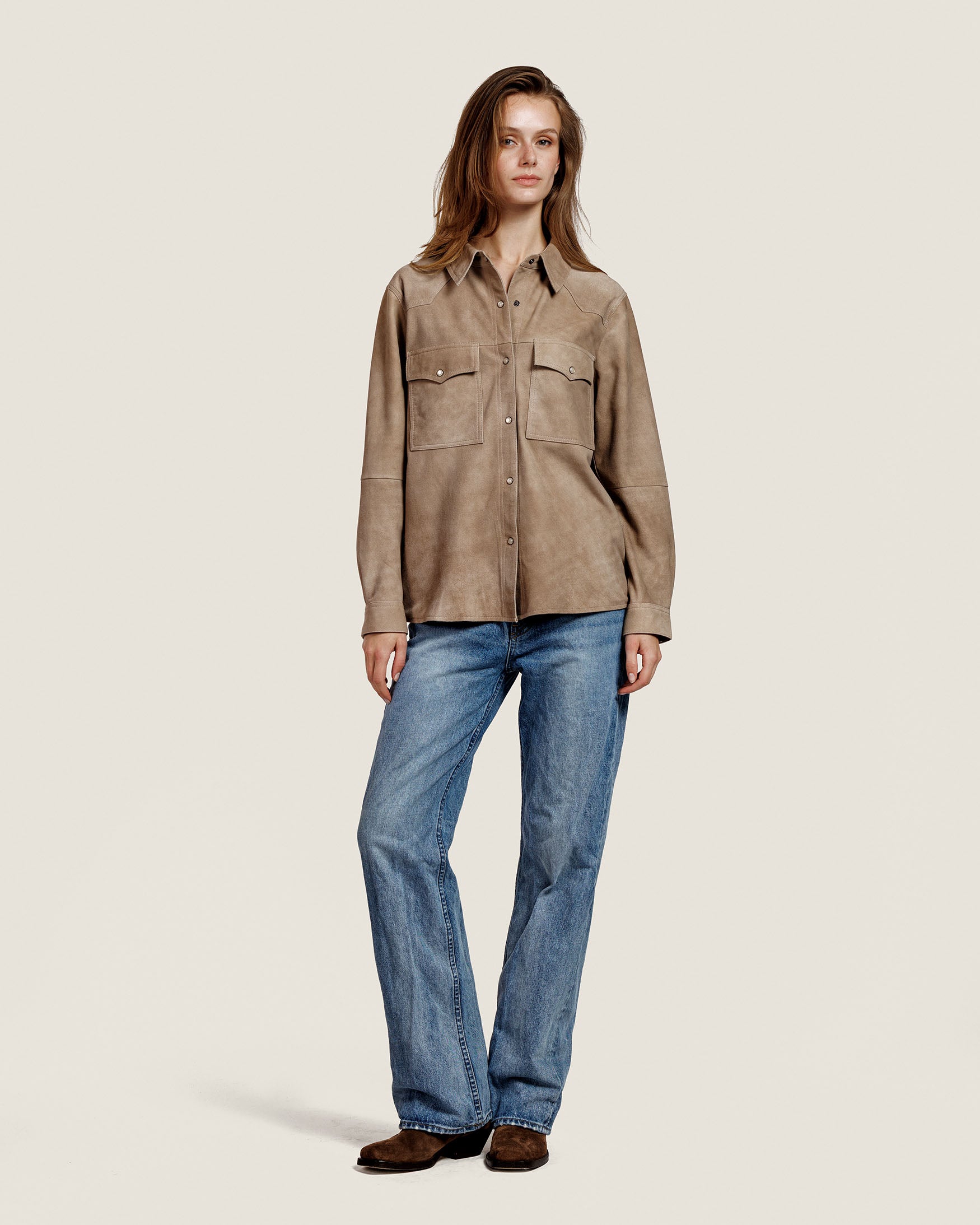 Havana - Suede blouse