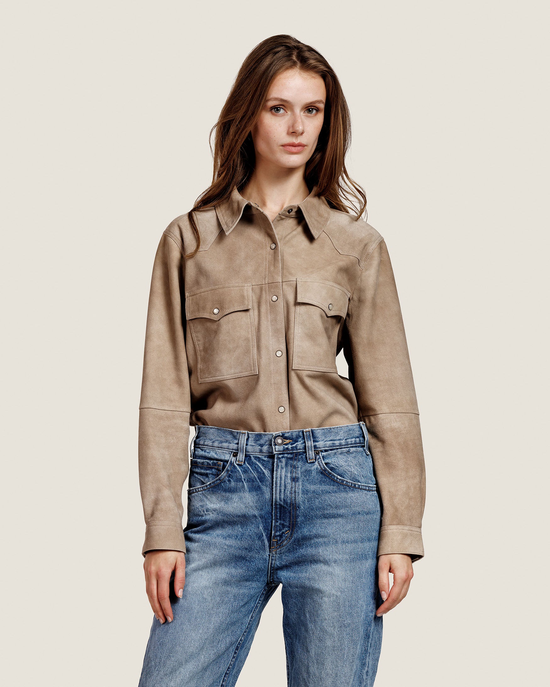 Havana - Suede blouse