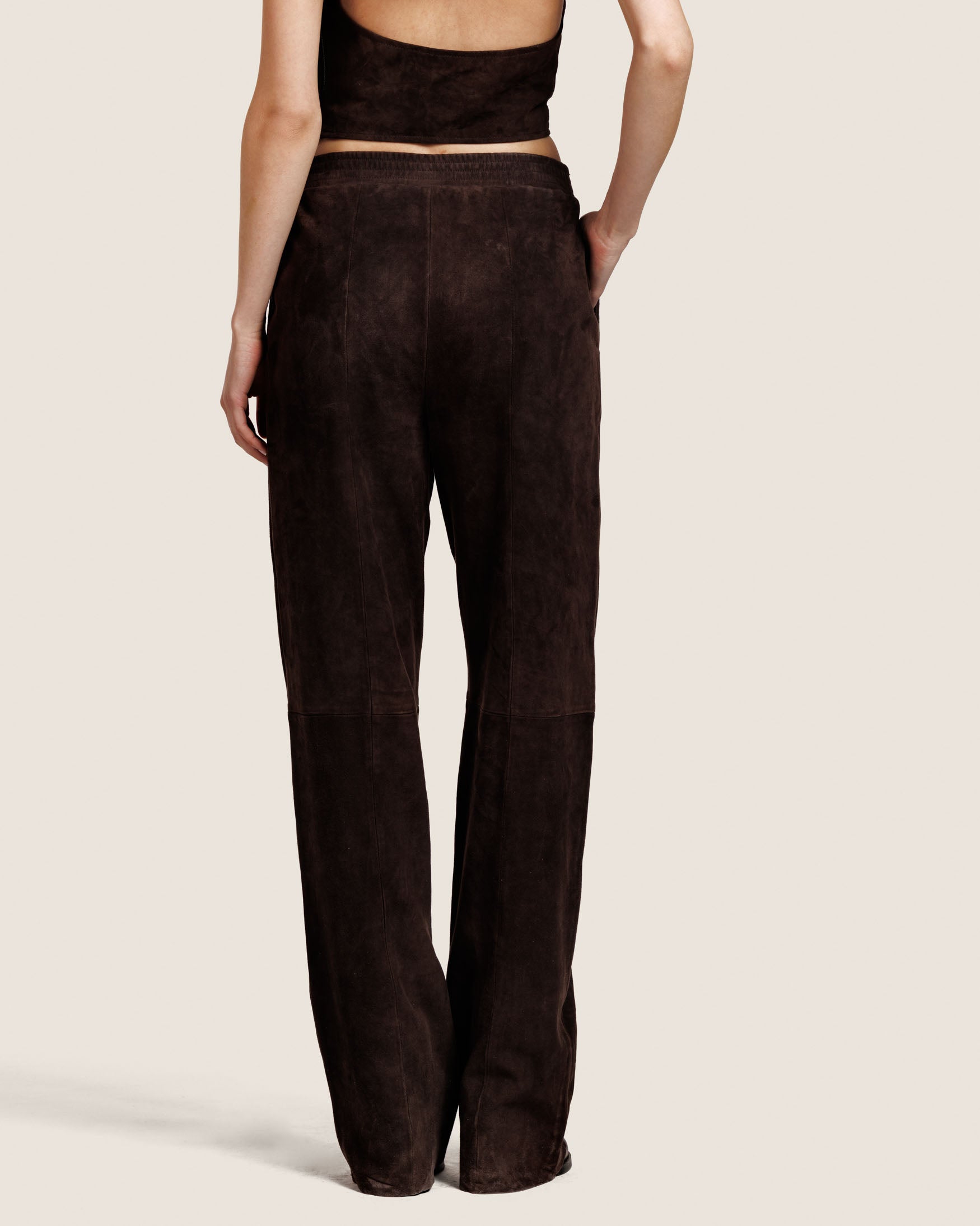 Lucca | Suede Trousers
