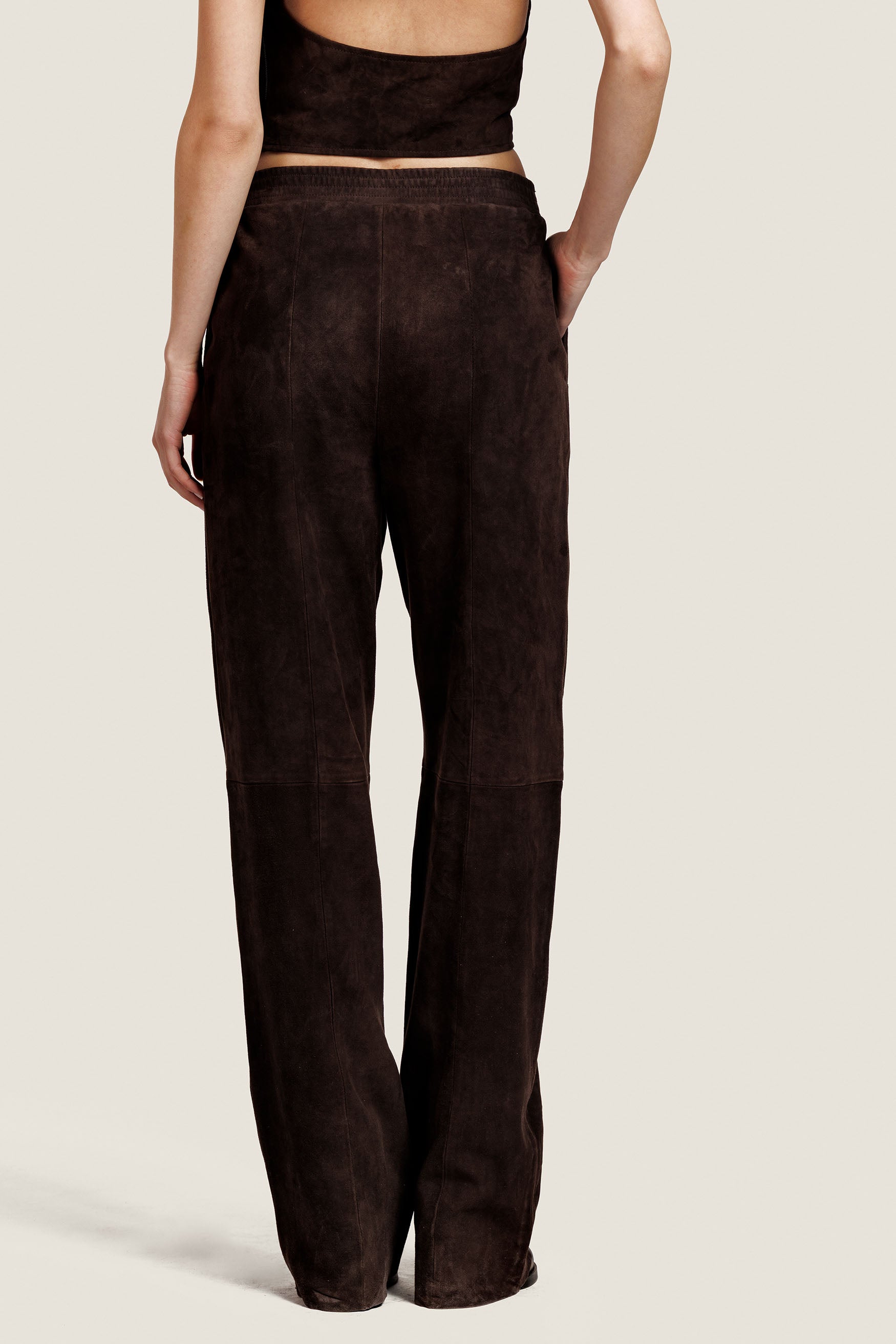Lucca | Suede Trousers