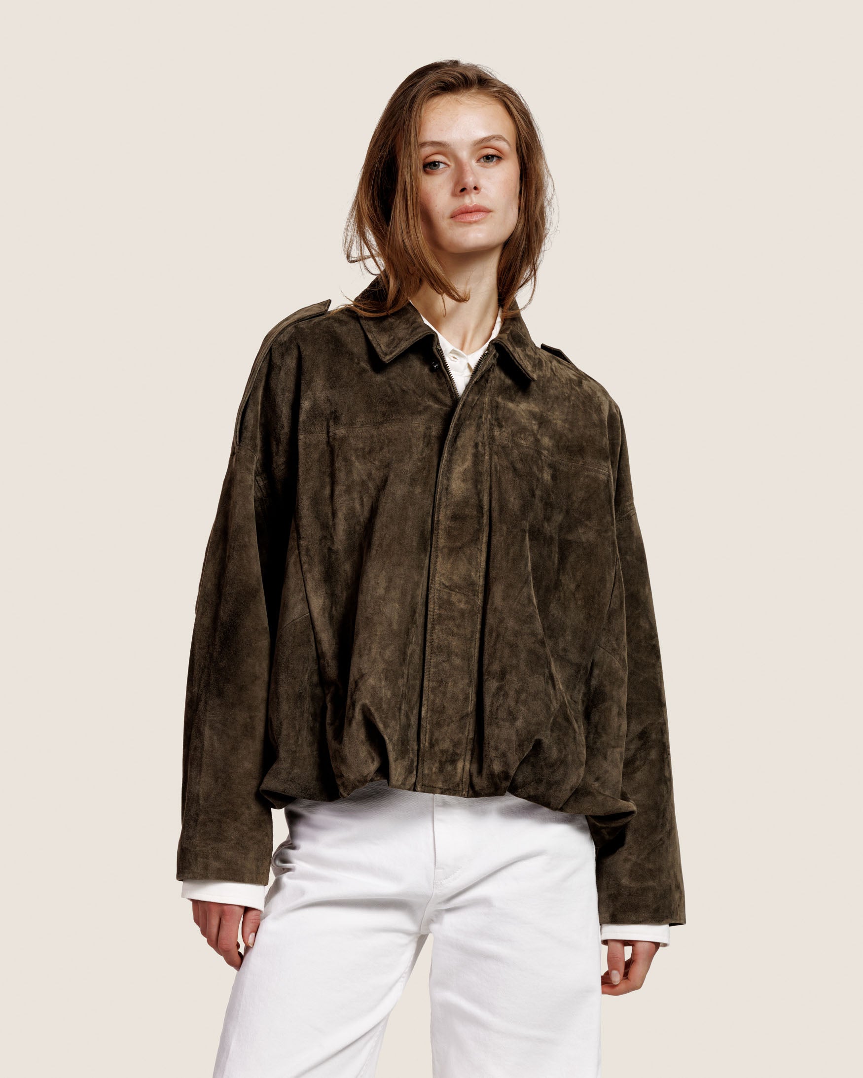 Meghan | Suede Jacket