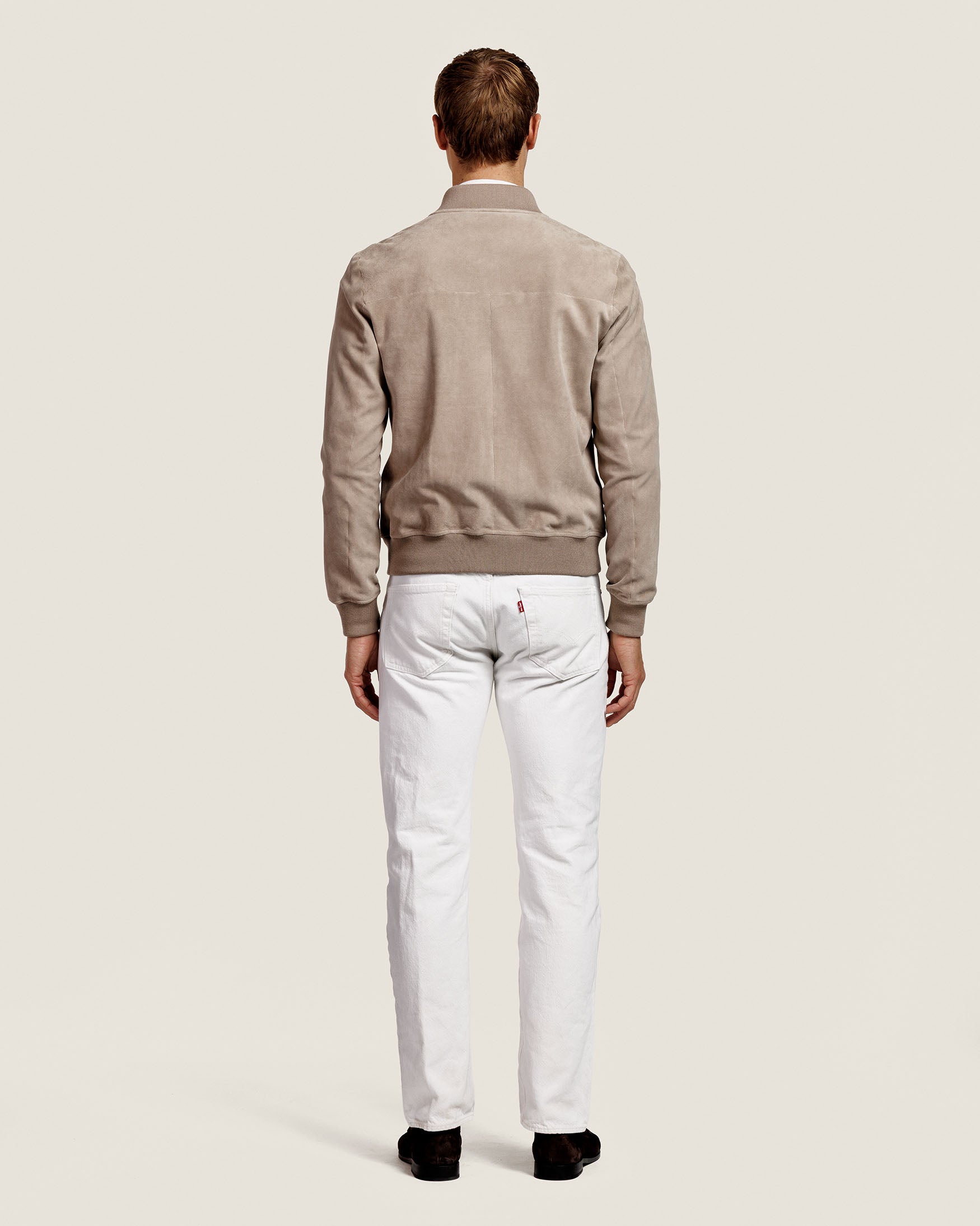 Michael - Suede bomber