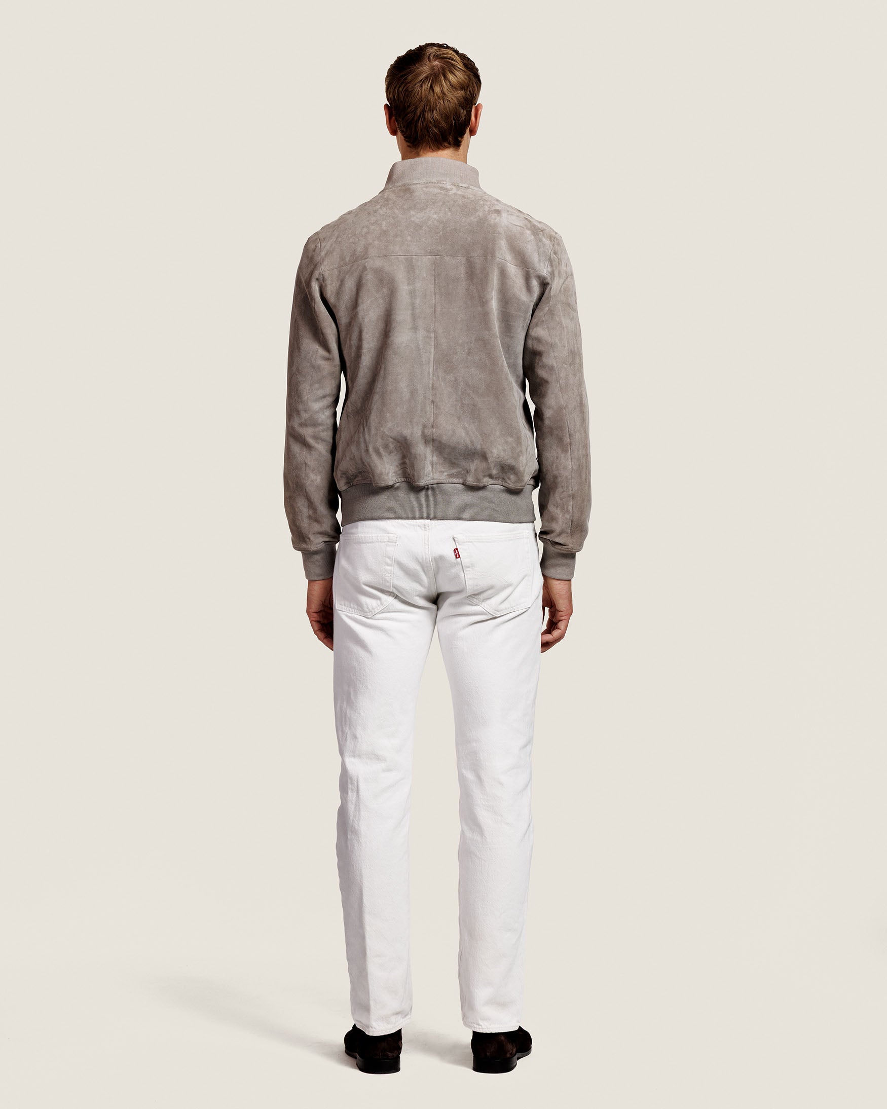 Michael - Suede bomber