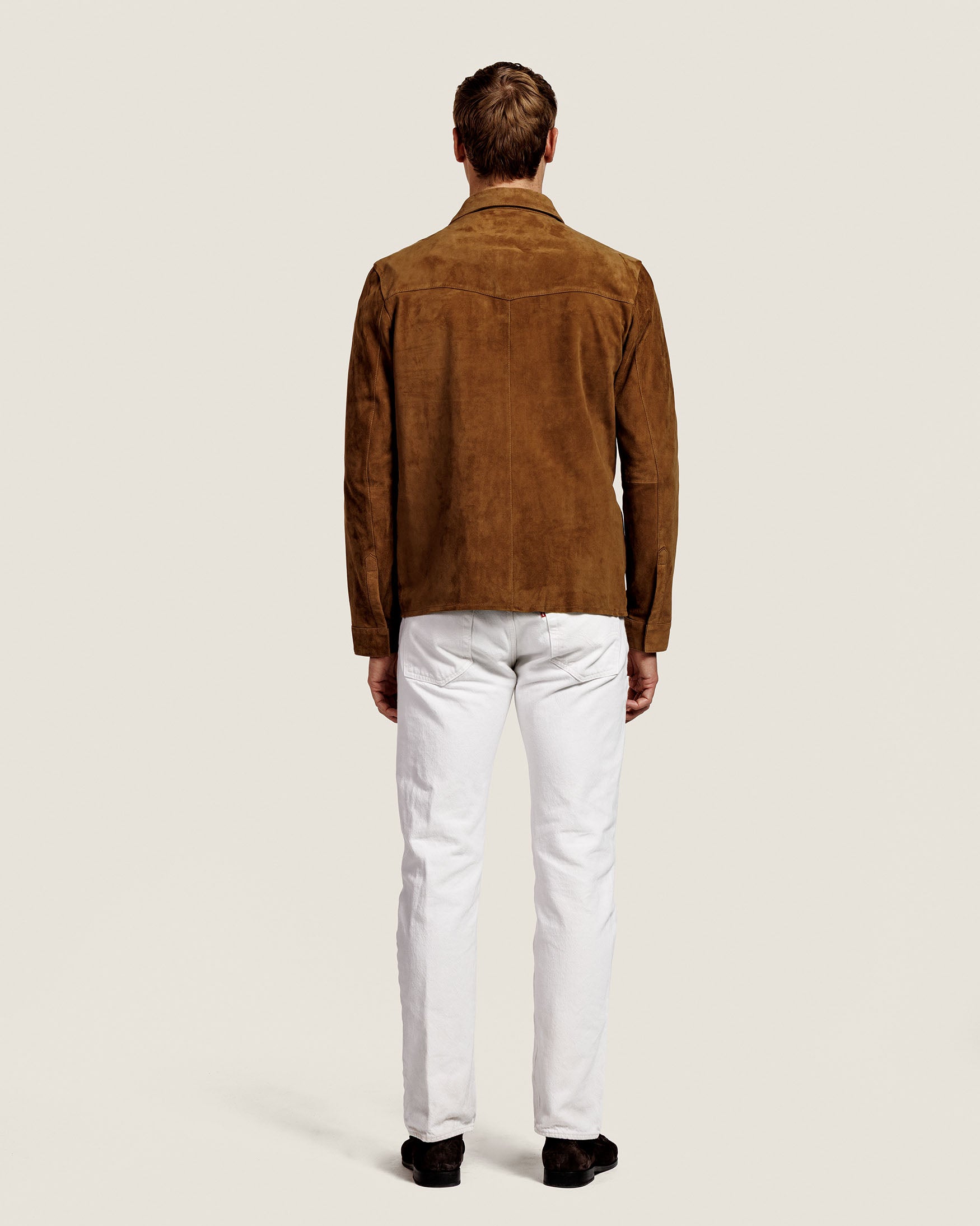 Robert - Suede overshirt