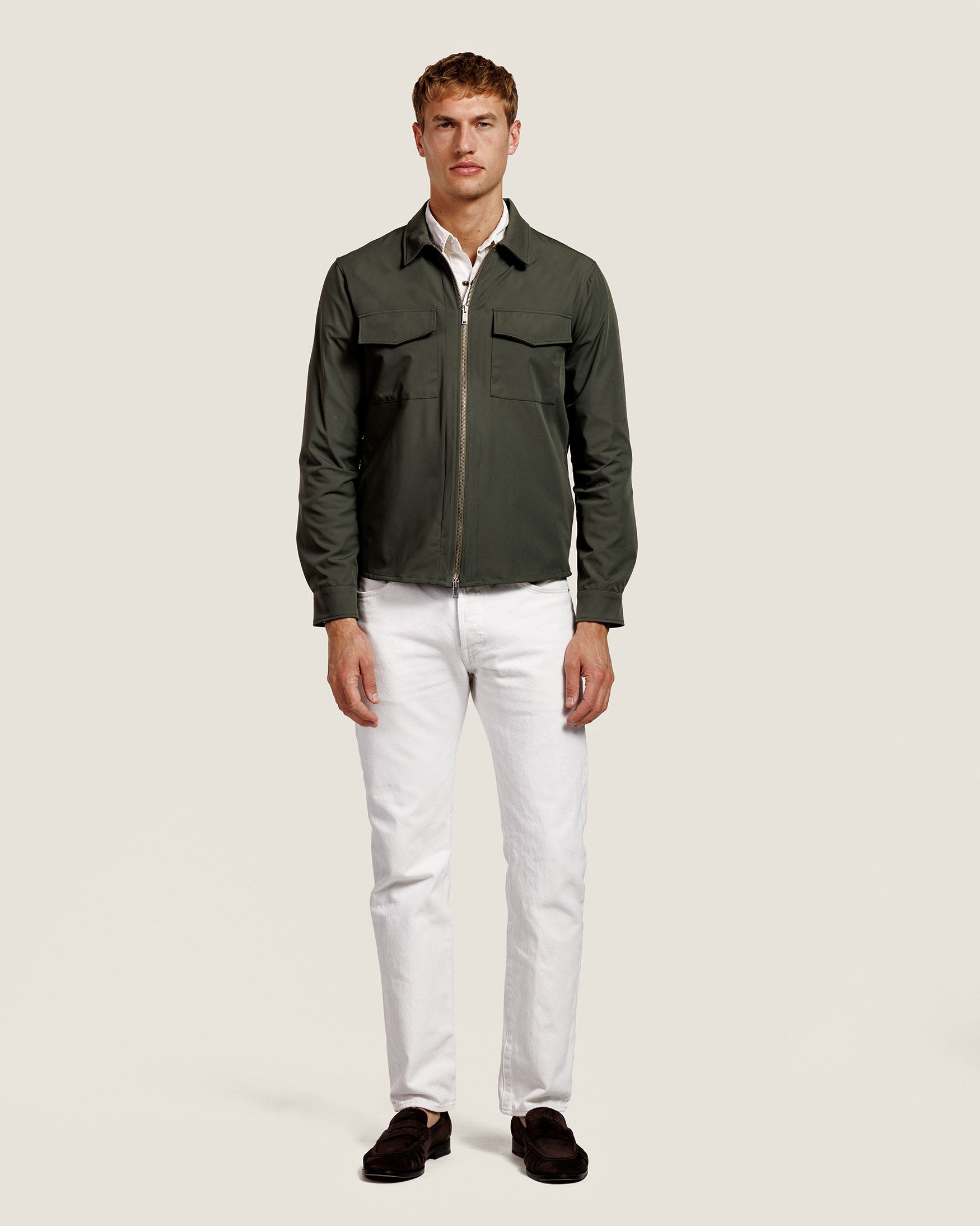 Robert - Suede overshirt