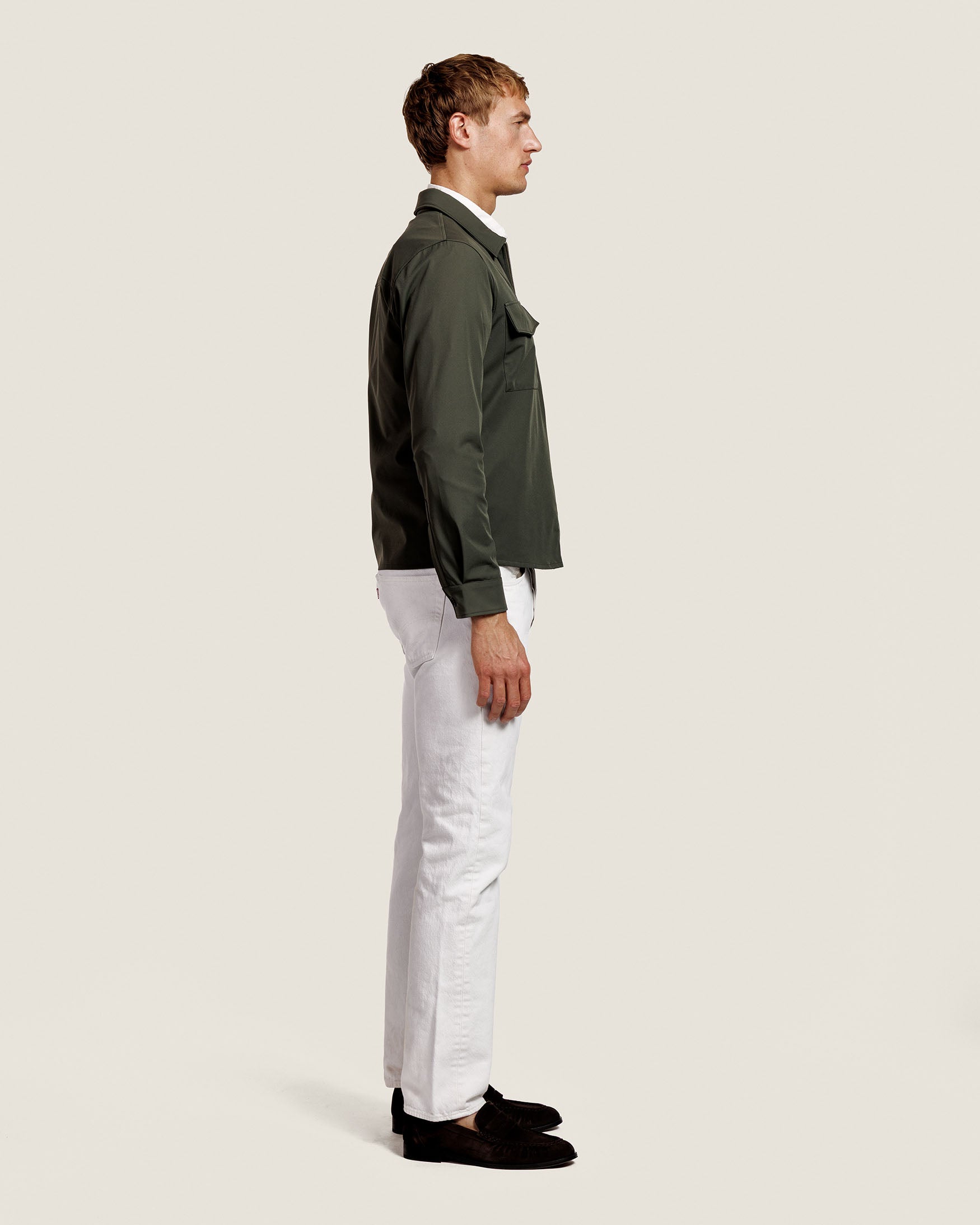 Robert - Suede overshirt