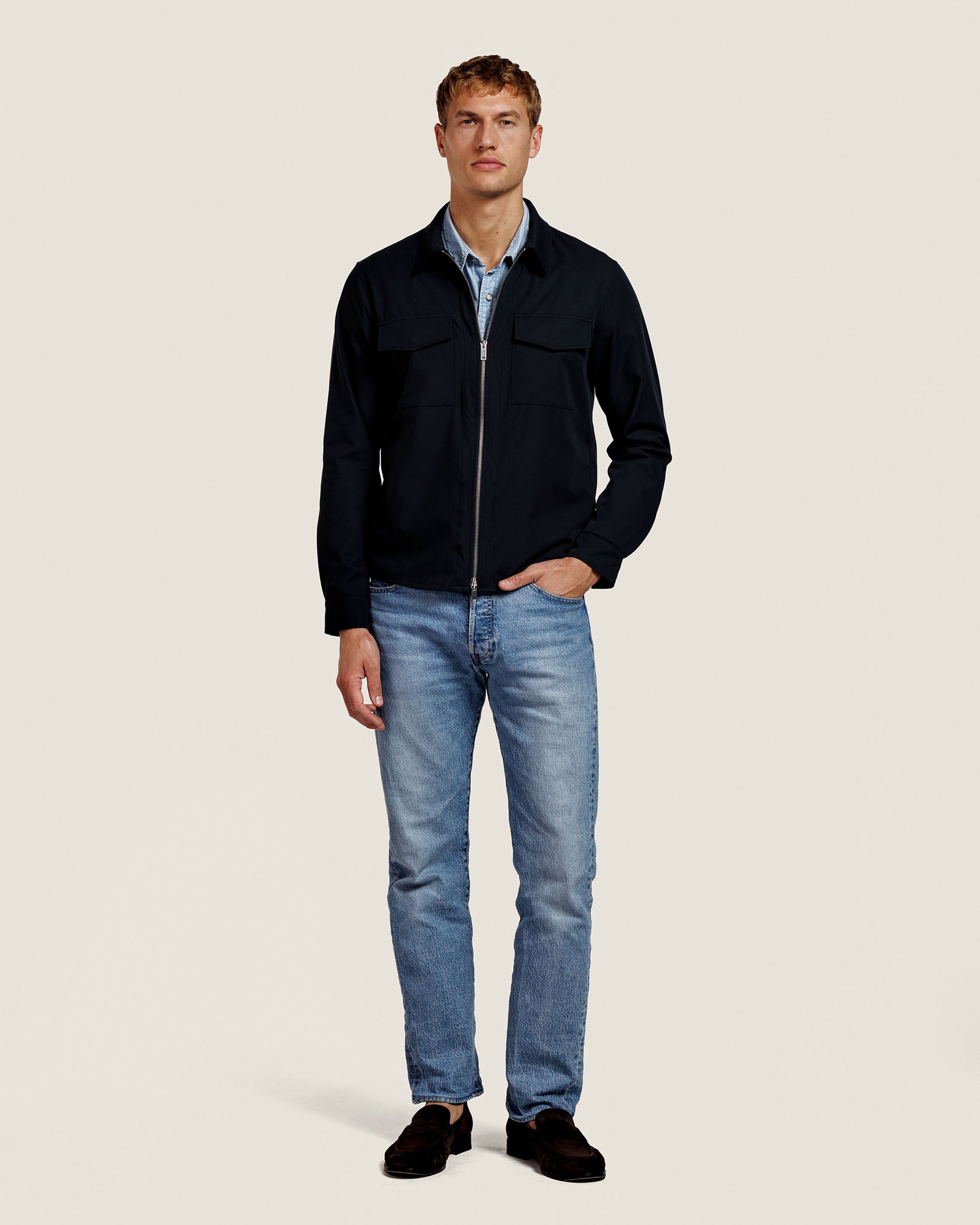 Robert - Nylon Overshirt