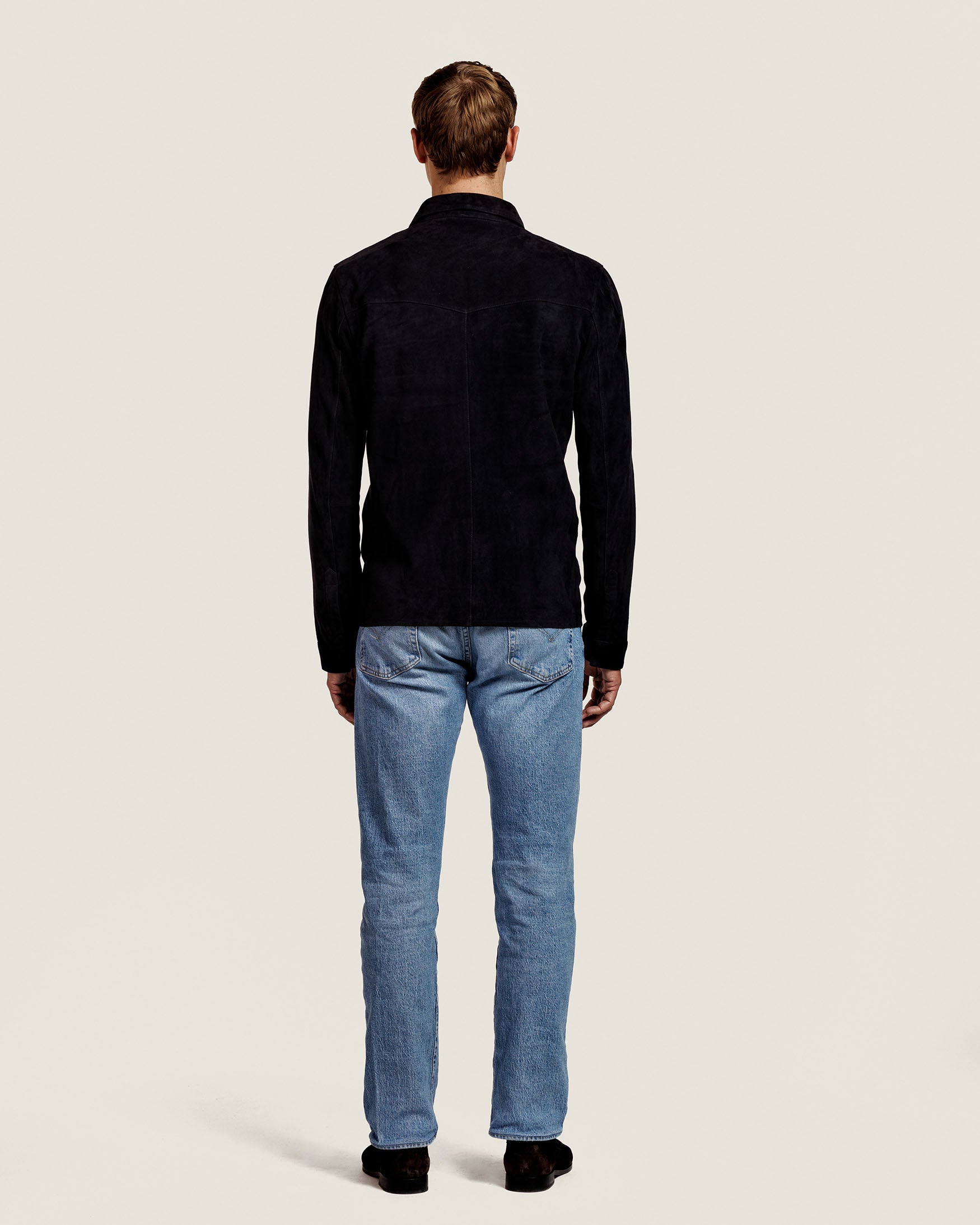 Robert - Suede overshirt